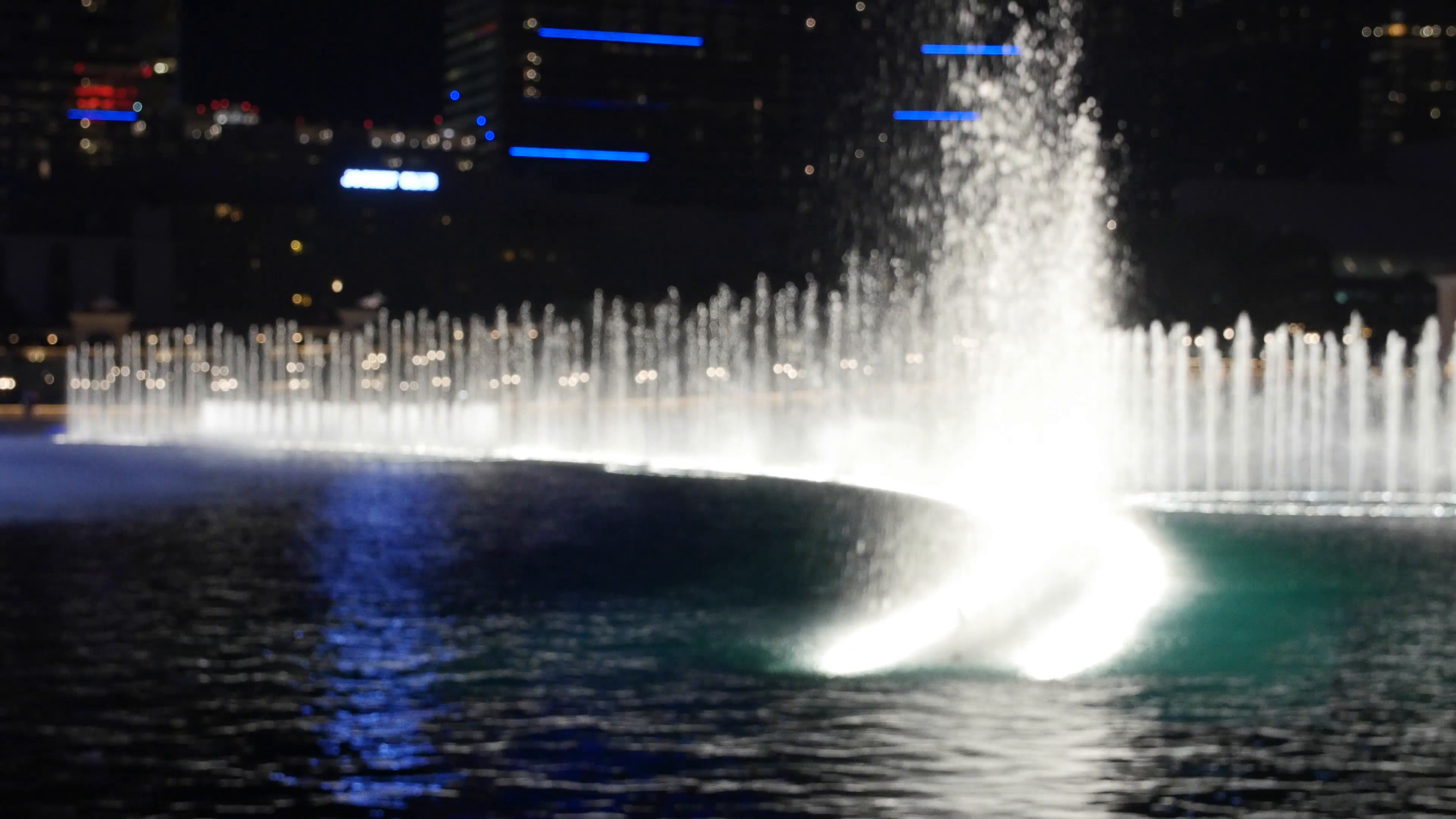 Beautiful fountain show at Bellagio Hotel Stock Video Footage ...