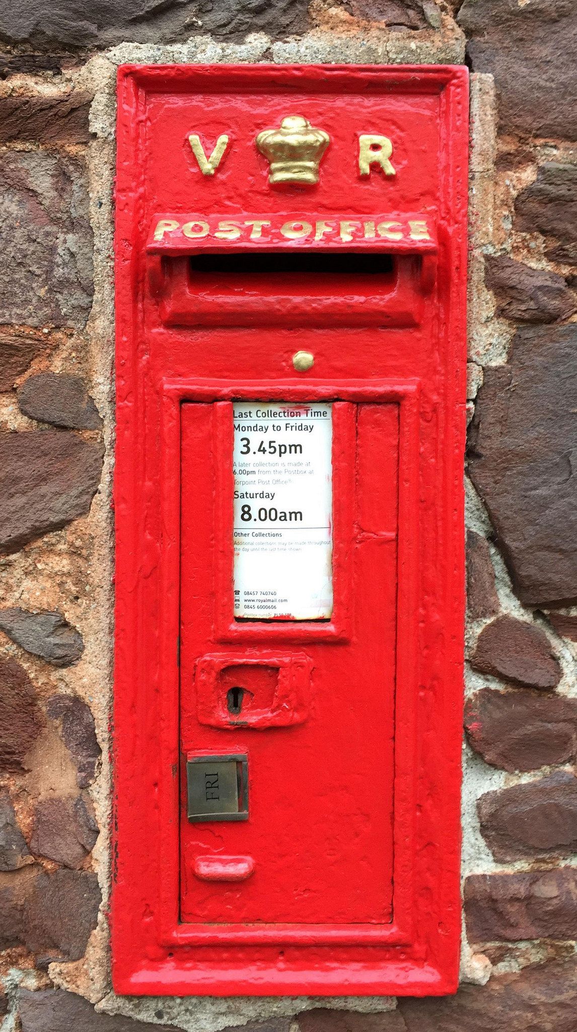 Kingsand post box, Cornwall | Post box, Rural area and 10 years