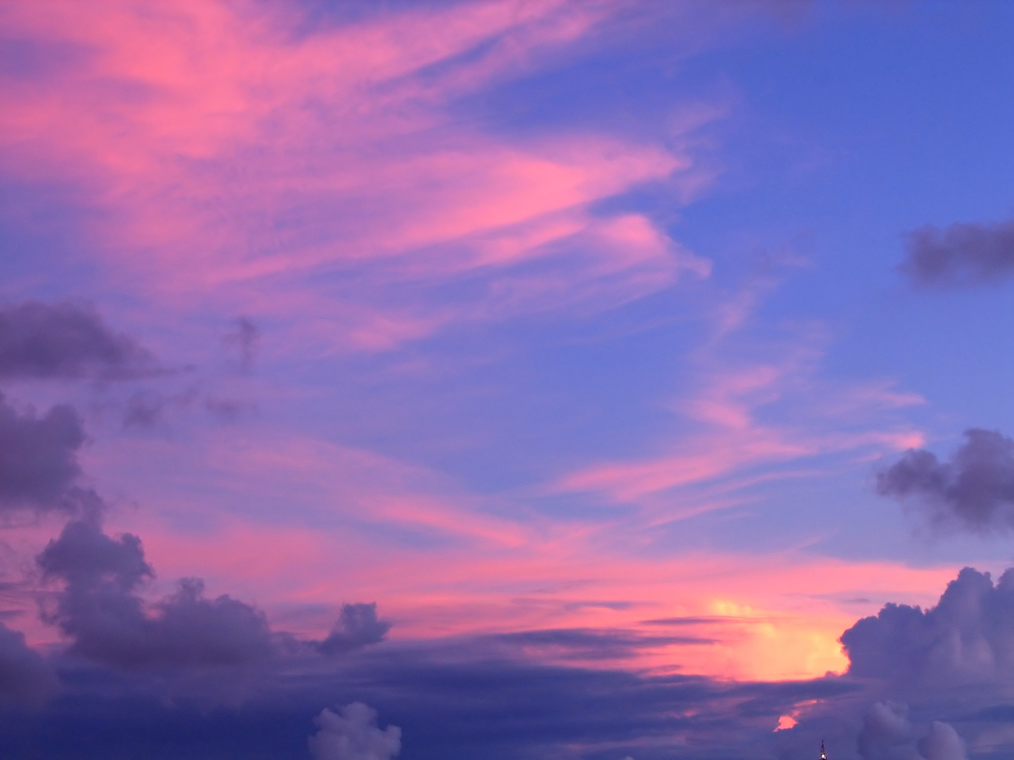 Beautiful Sky and Cloud Formation, Azure, Blue, Upward, Timeless, HQ Photo
