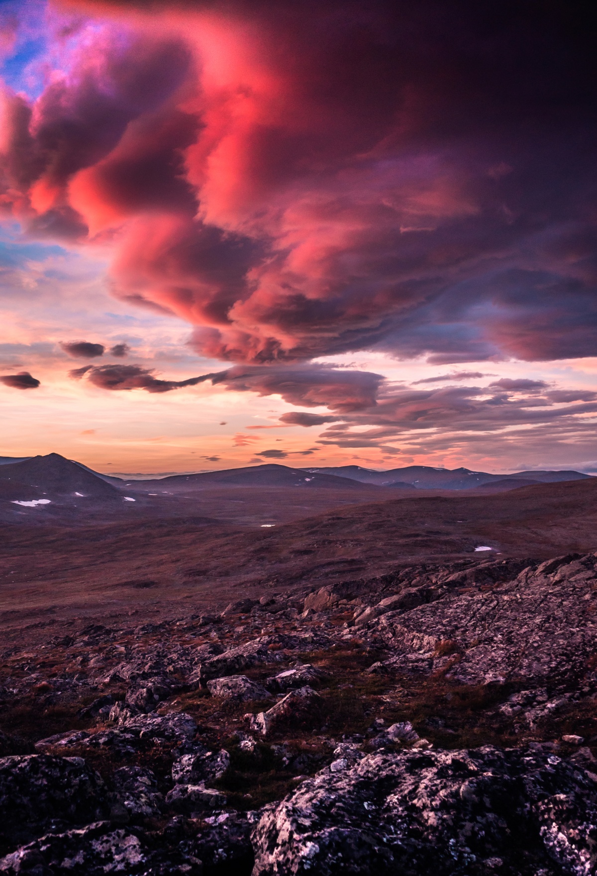 Beautiful sunset in Sarek national park, northern Sweden | Wandervisions