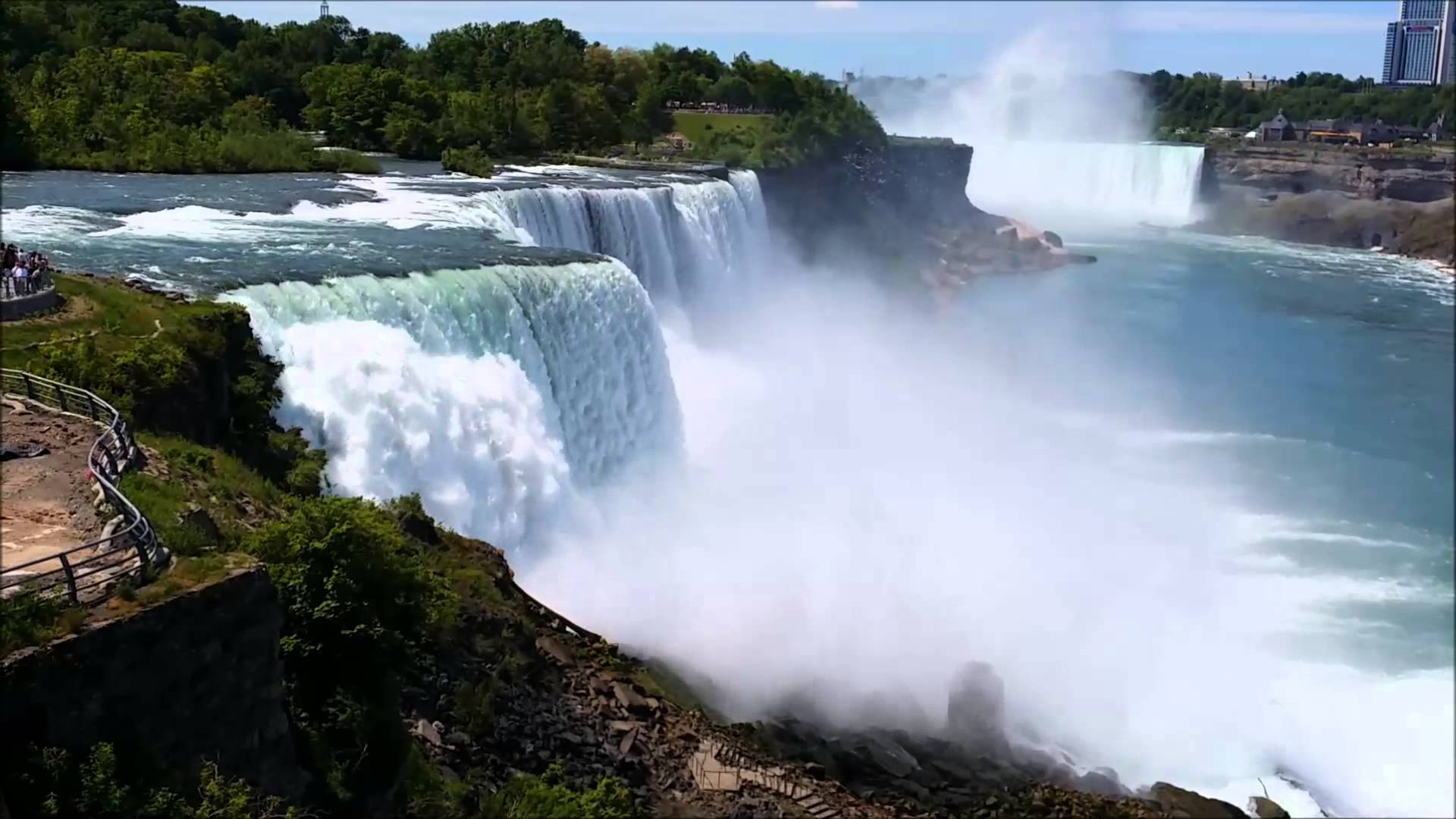 Beautiful And Powerful Niagara Falls NY In HD Video - YouTube