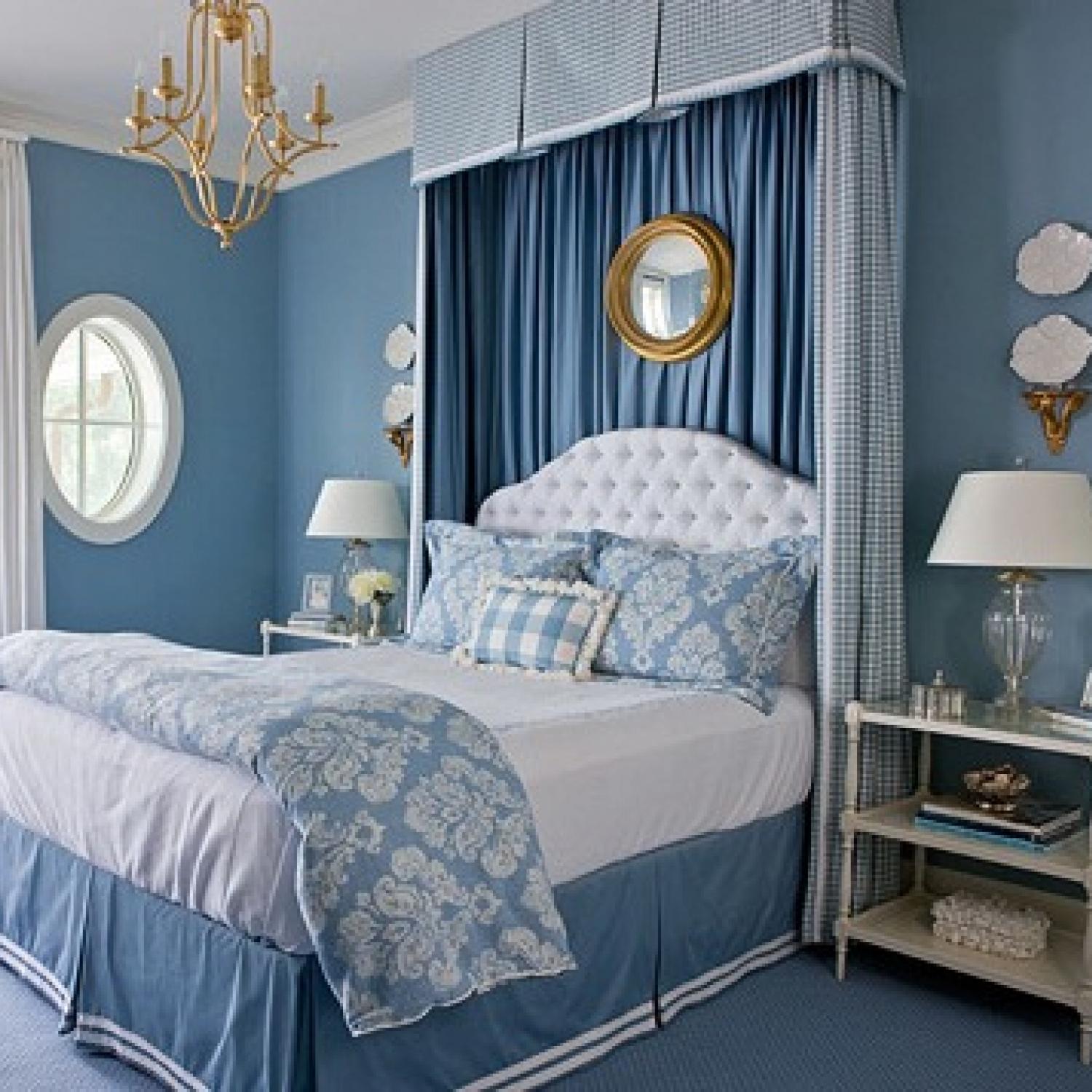 Beautiful Blue Bedrooms | Traditional Home