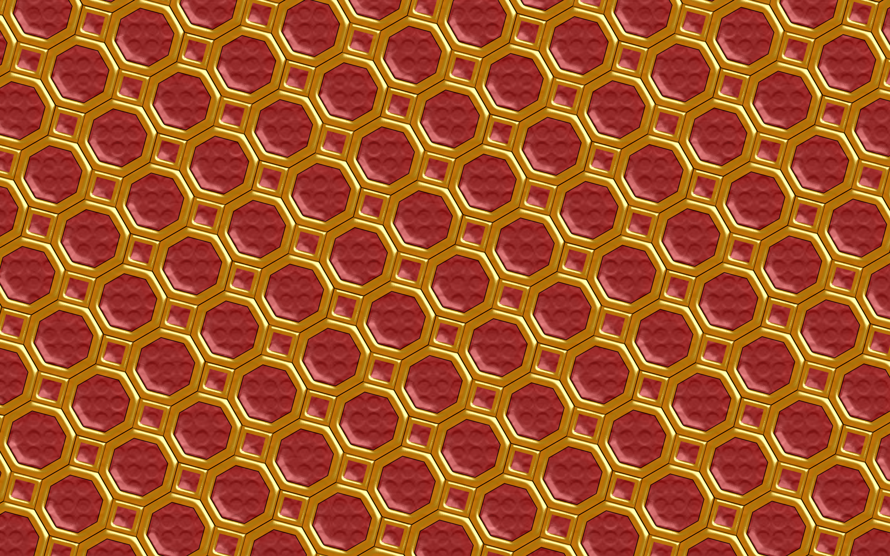 Transparent Gold Octagons Overlay With Red Texture by l4k3 on DeviantArt