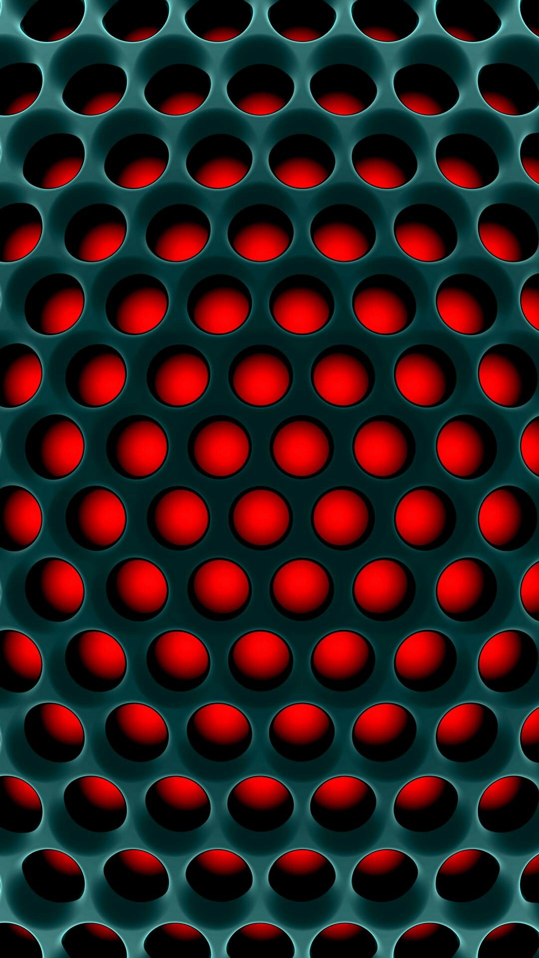 Red and Green Beehive Wallpaper | *Abstract and Geometric Wallpapers ...