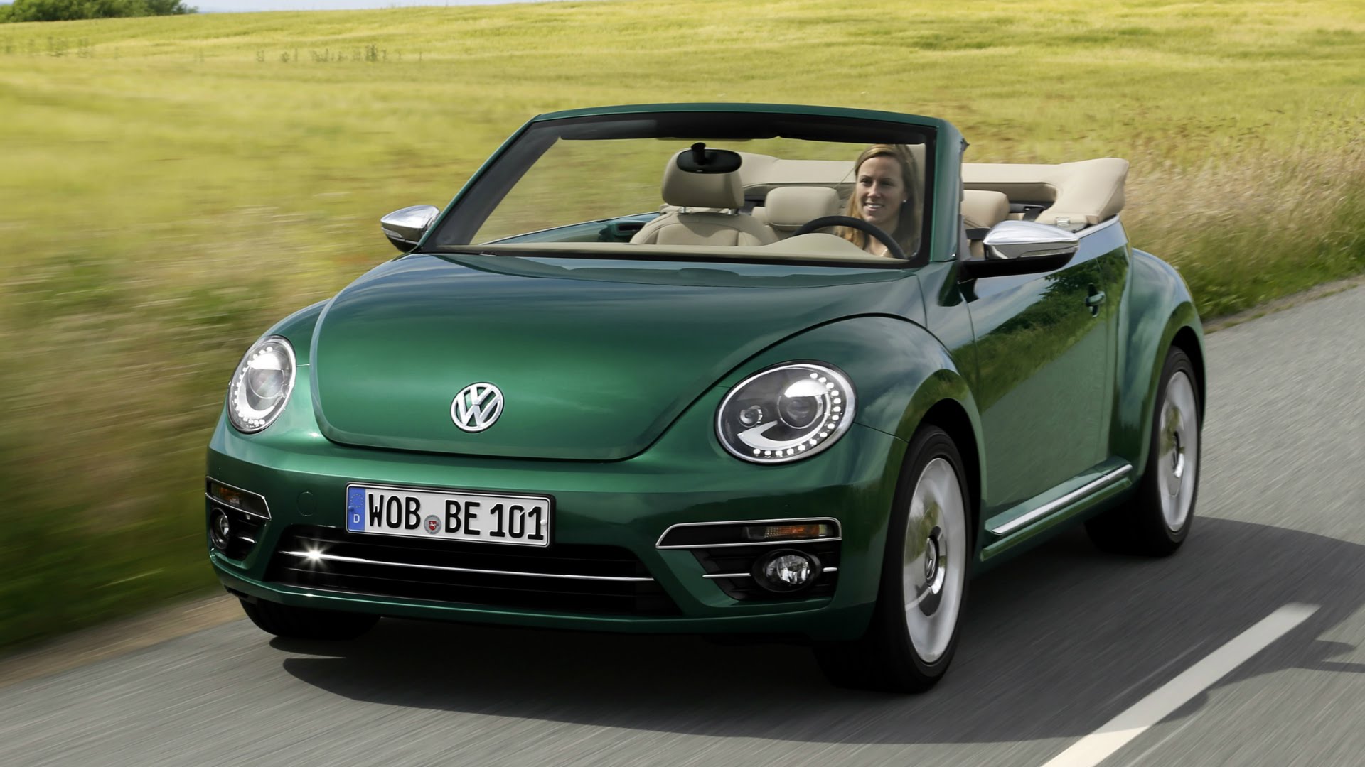2017 Volkswagen Beetle Cabriolet Interior, Exterior and Drive - YouTube