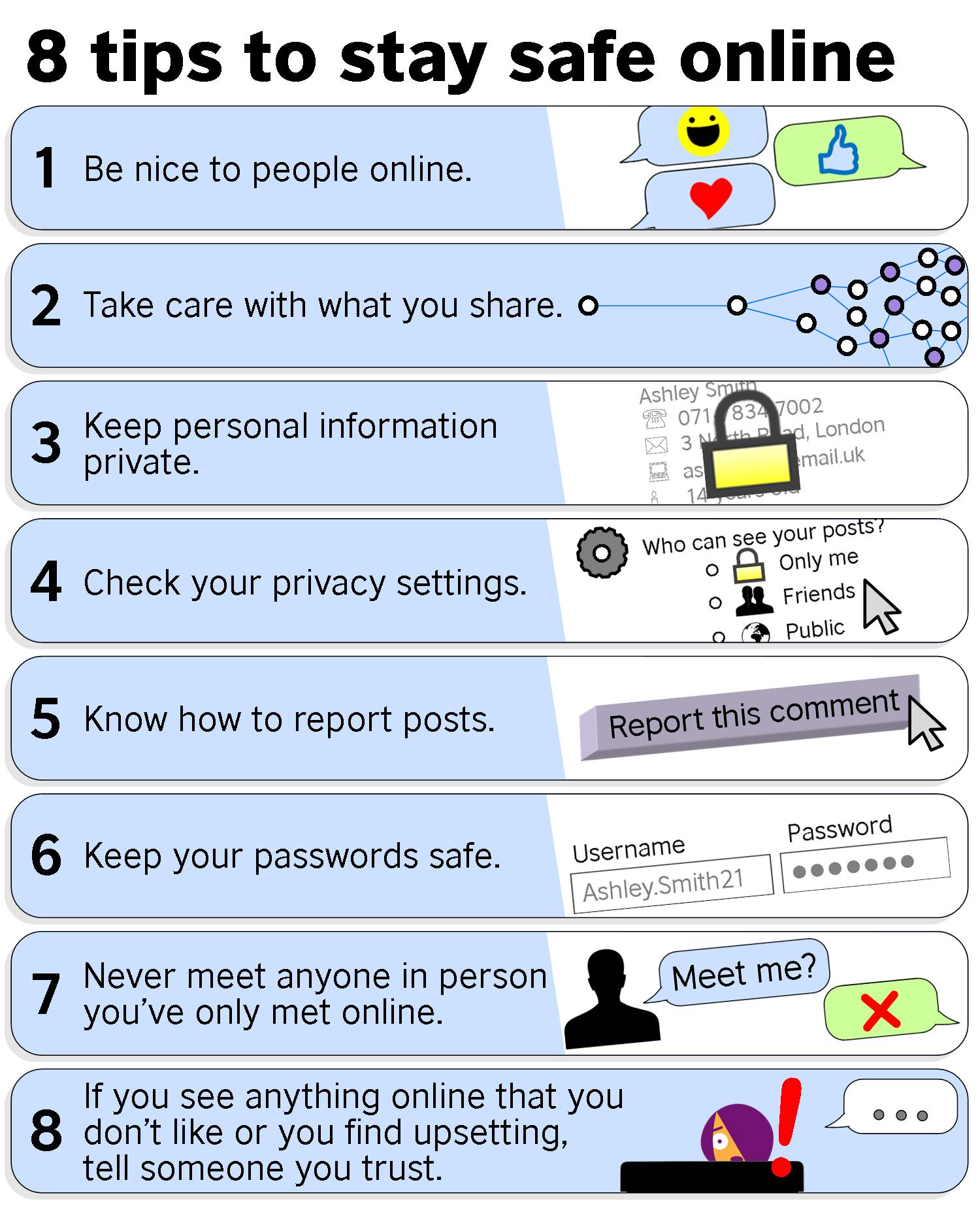 Online safety poster | LearnEnglish Teens - British Council