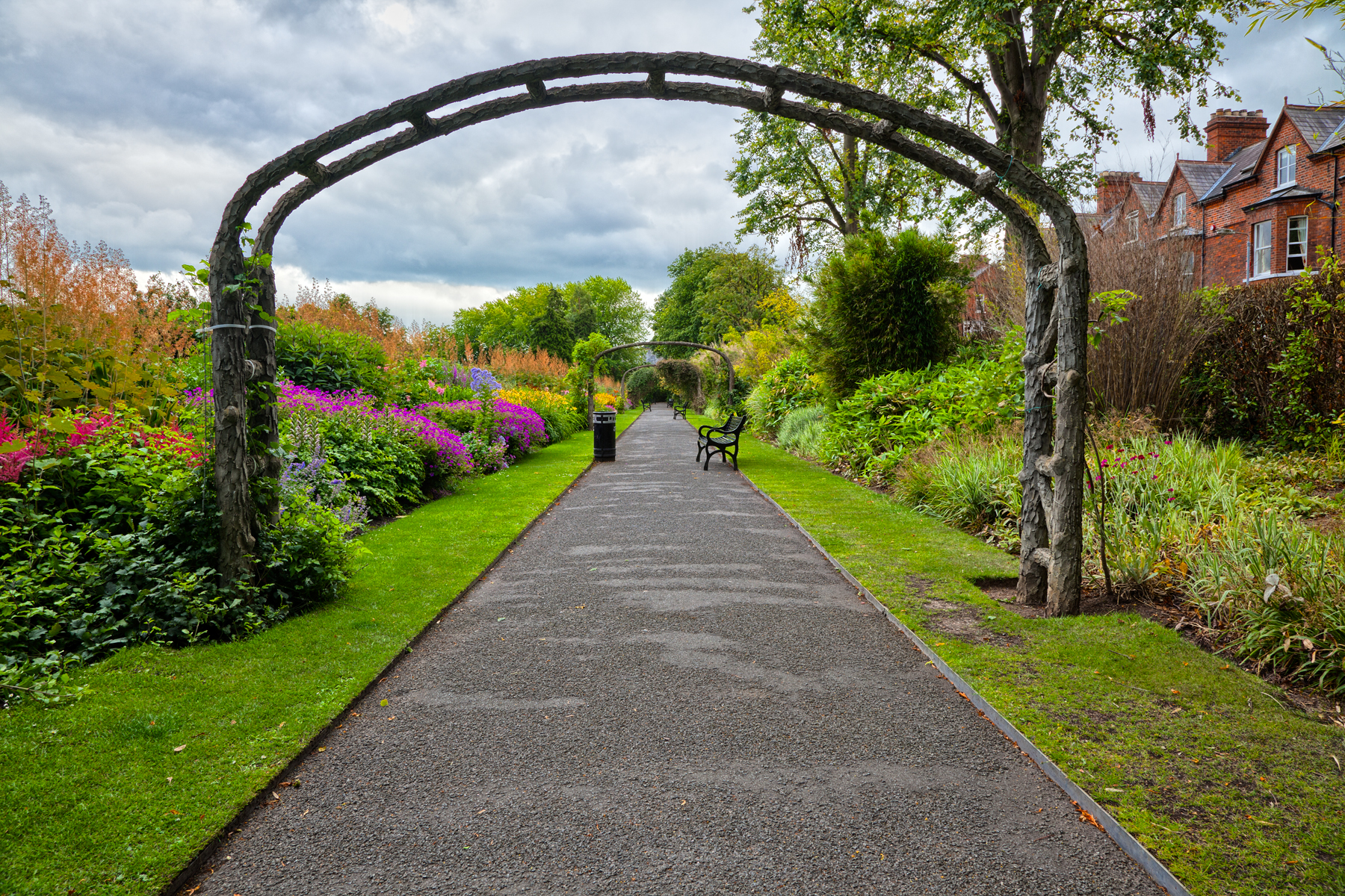 Belfast botanic gardens - hdr photo