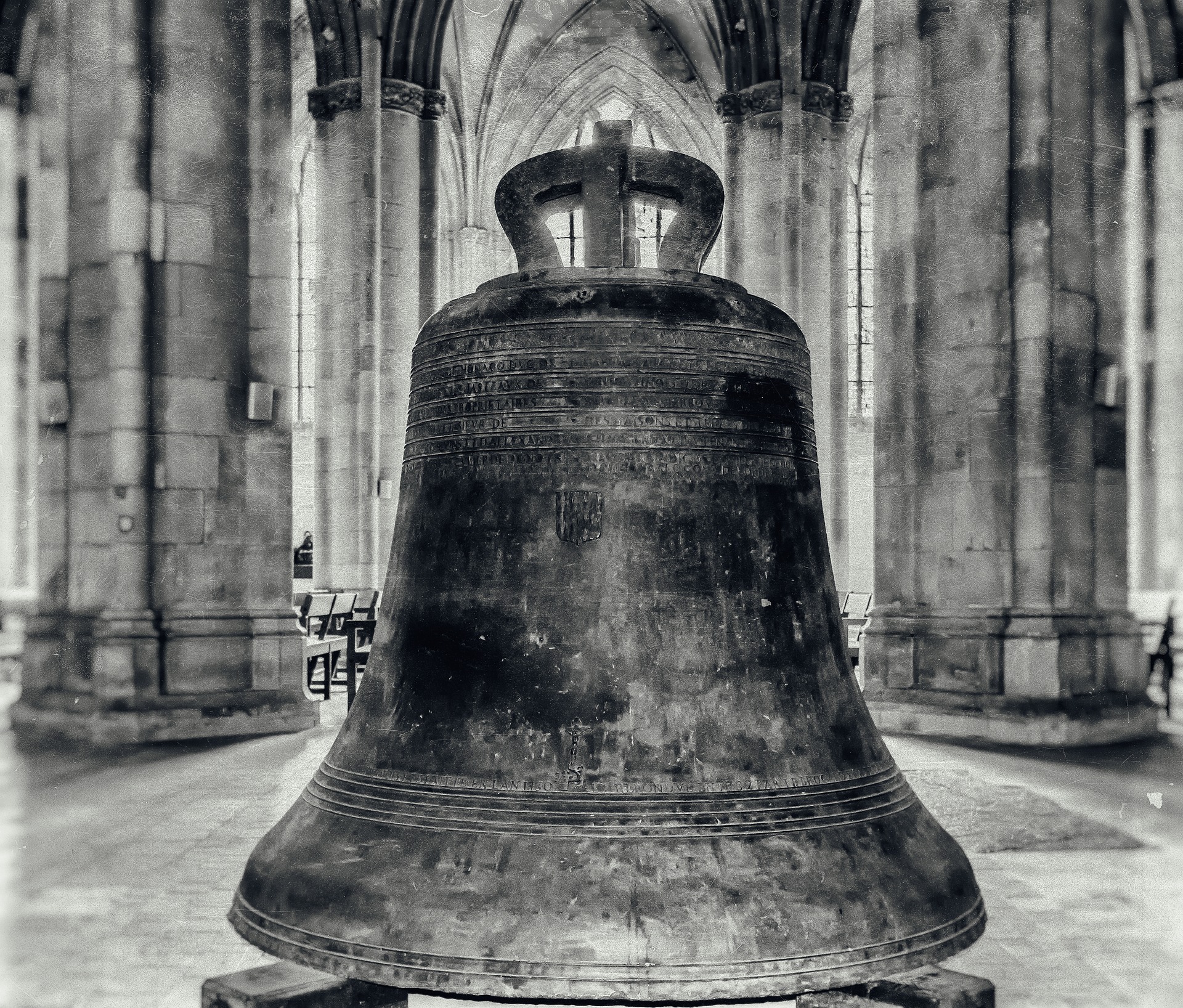 Bell in the church photo