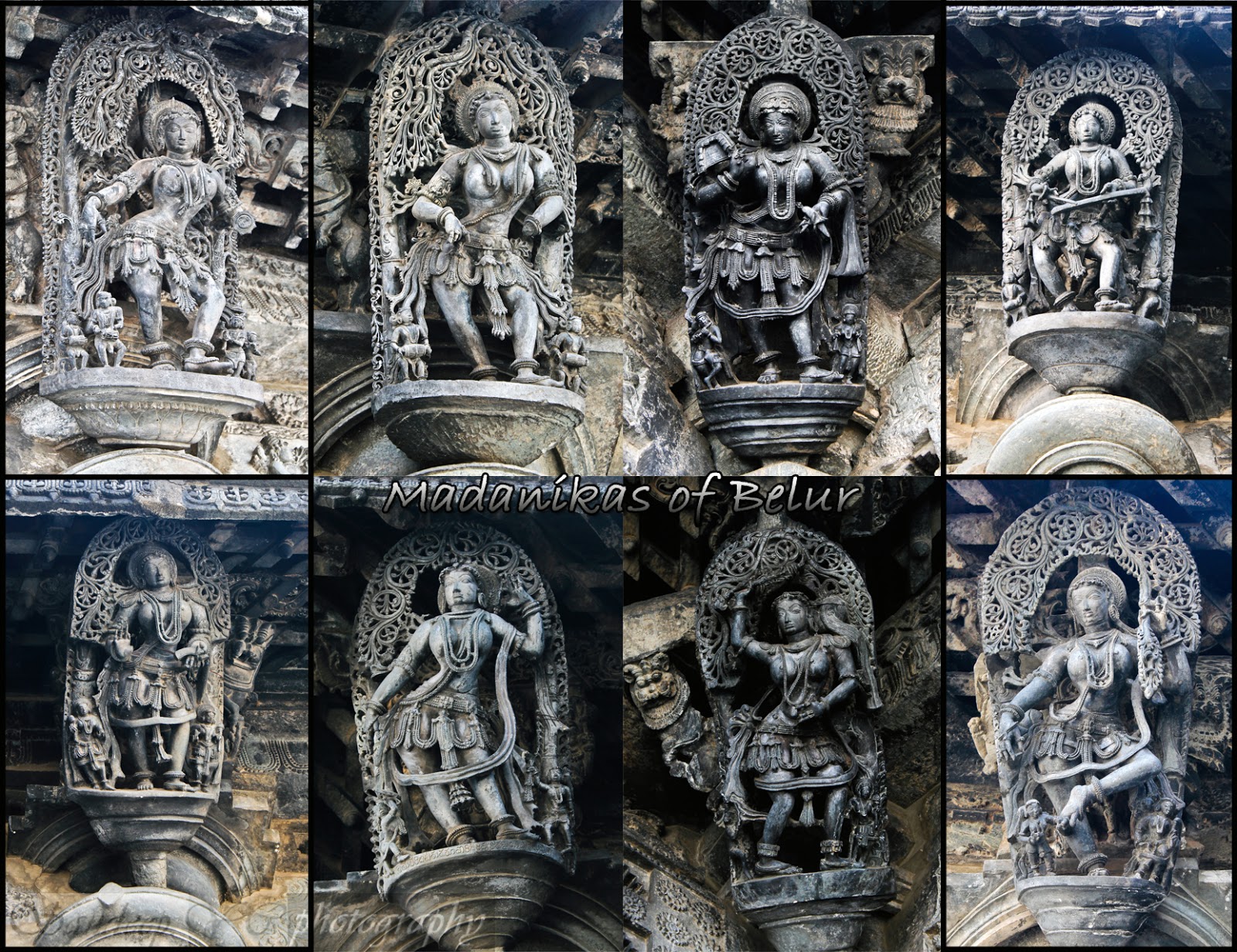 Madanikas of Belur Chennakeshava temple - Voyage 361