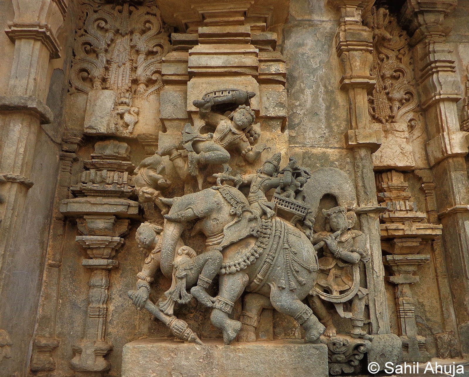 Pixelated Memories: Sri Chennakesava Temple complex, Belur, Karnataka