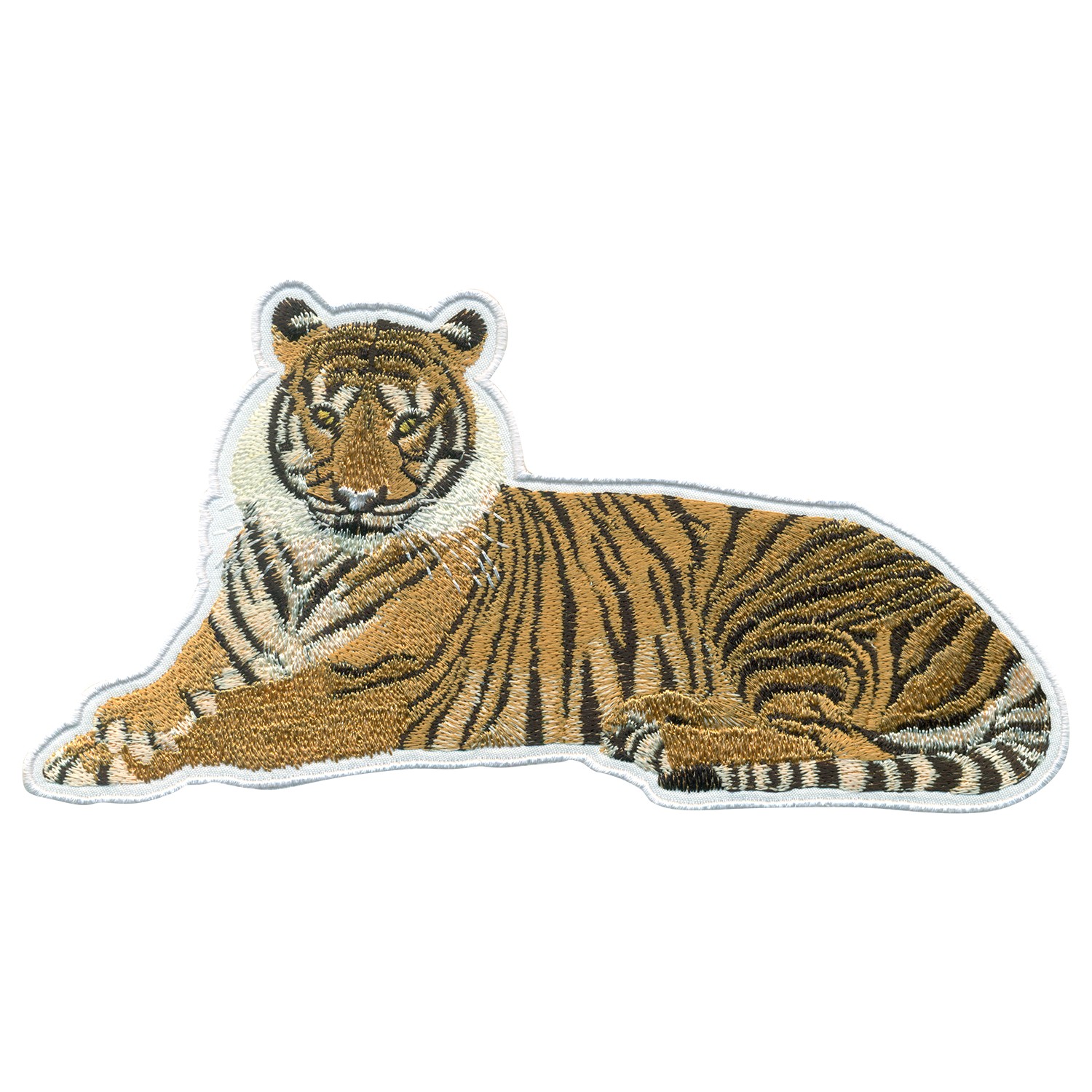 Embroidered Bengal Tiger (4 x 8 inch) - Shop Biker Patches ...