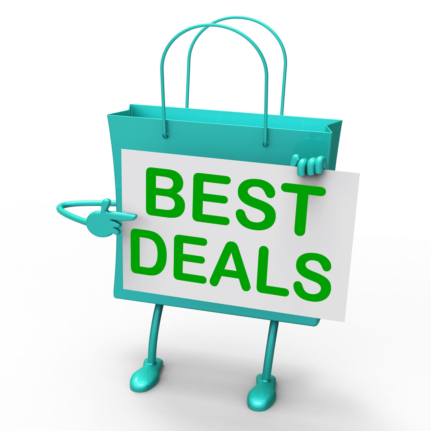 Best deals bag represents bargains and discounts photo