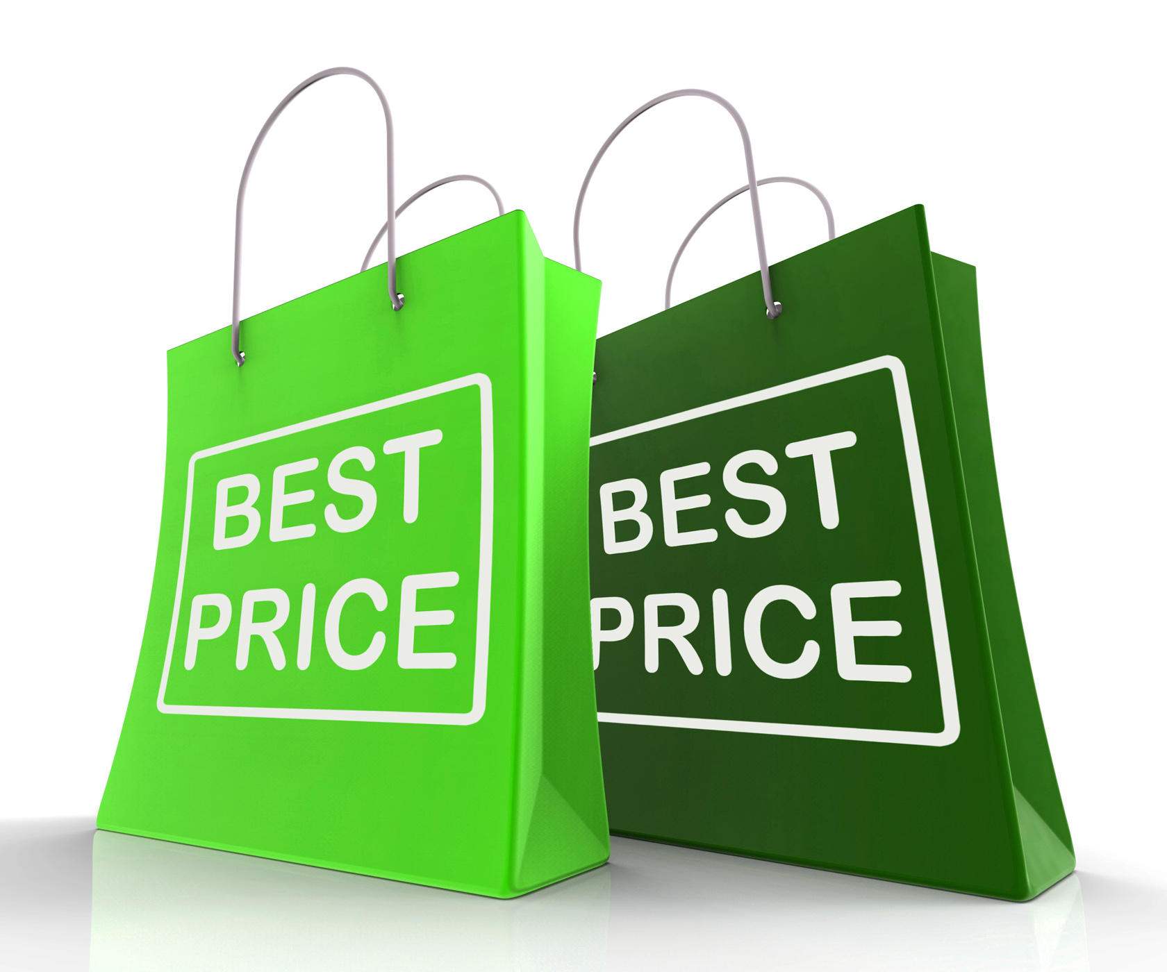 Best price bags represent discounts and bargains photo