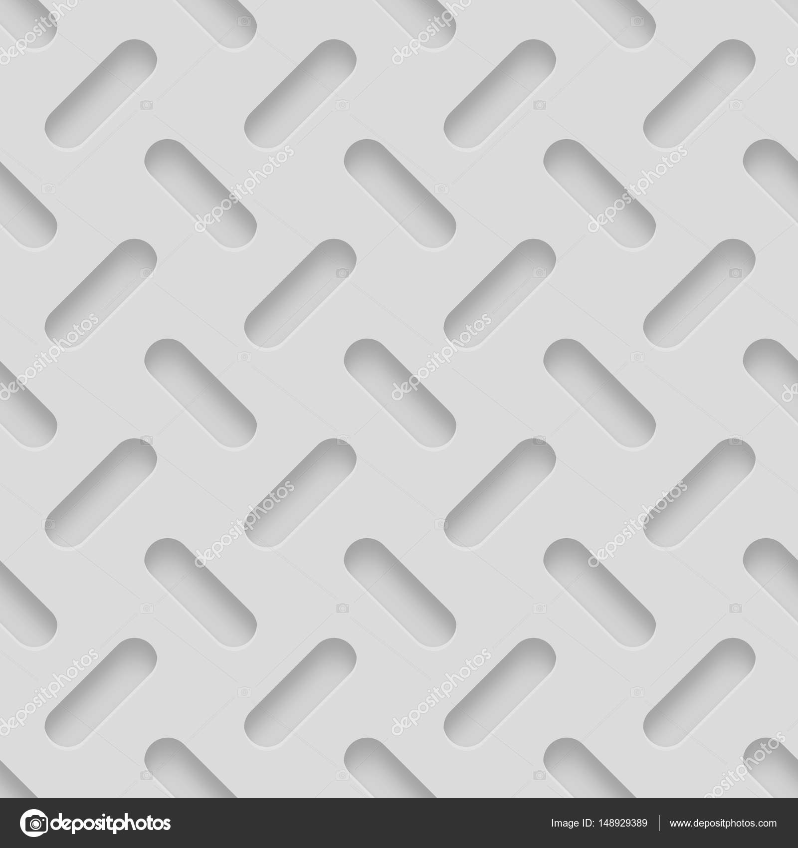Seamless Patterns With Beveled Shapes. Abstract Grayscale Monochrome ...