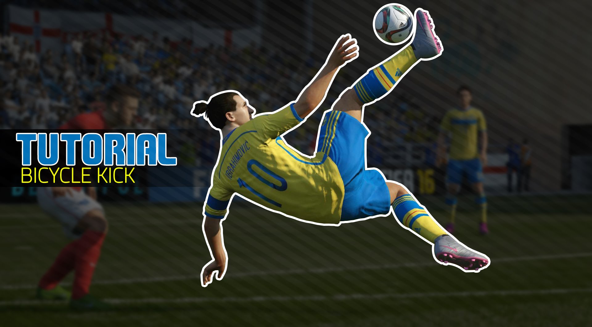 How to do bicycle kick in fifa mobile