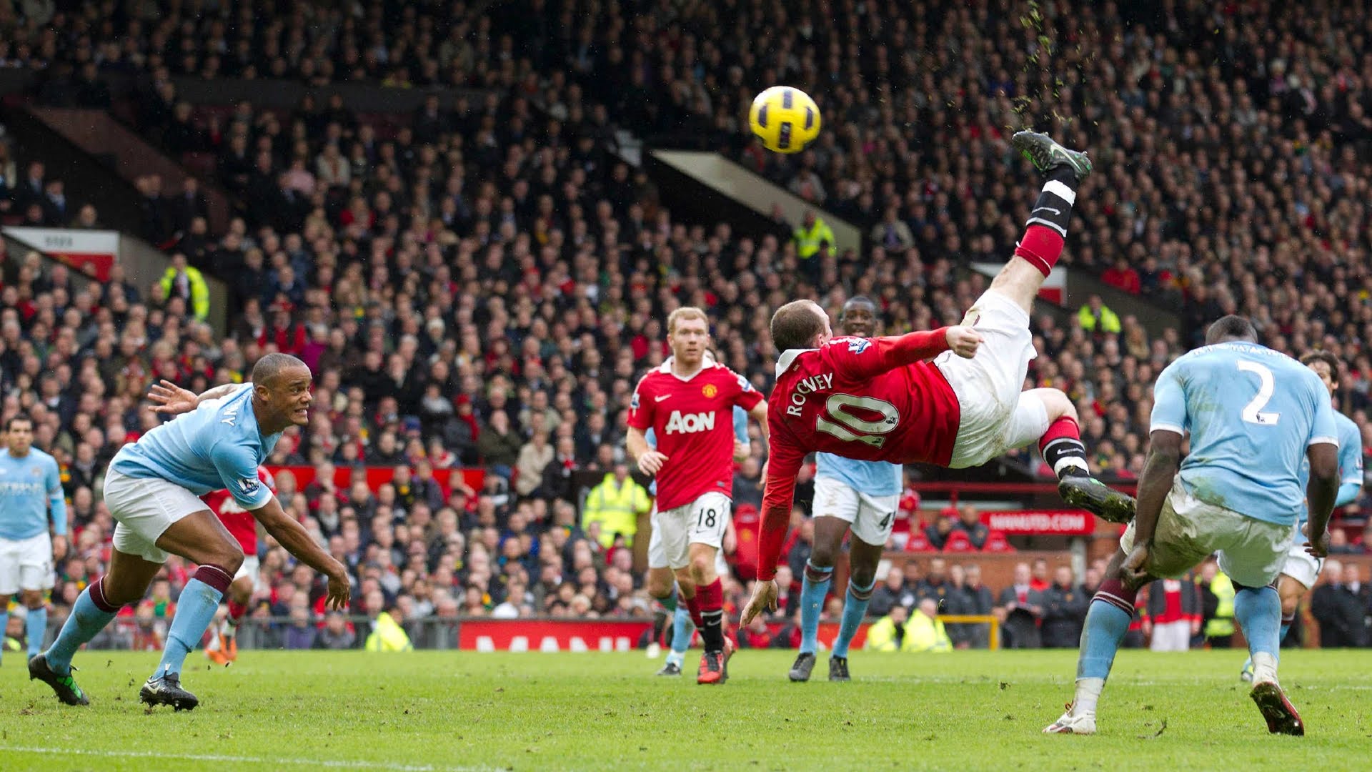 Rooney Bicycle kick Vs Manchester City HD - YouTube