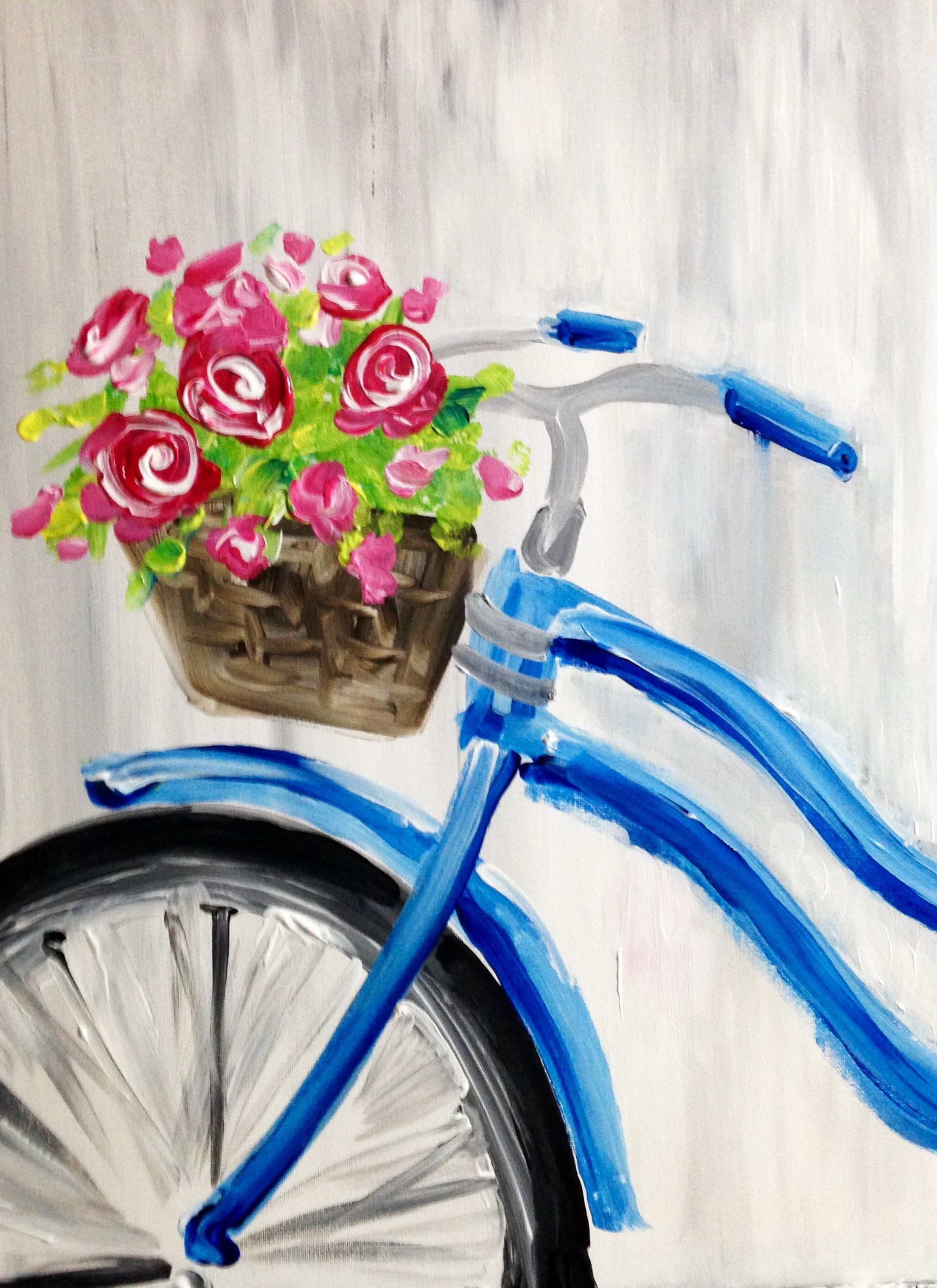 Bicycle painting photo
