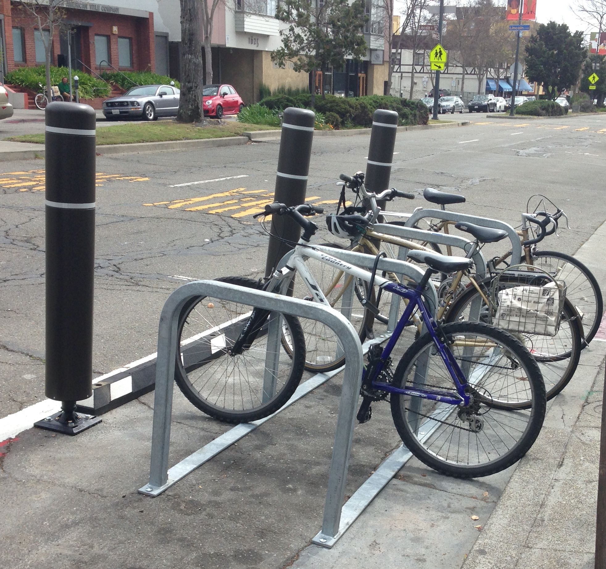 Bicycle Corrals - City of Berkeley, CA