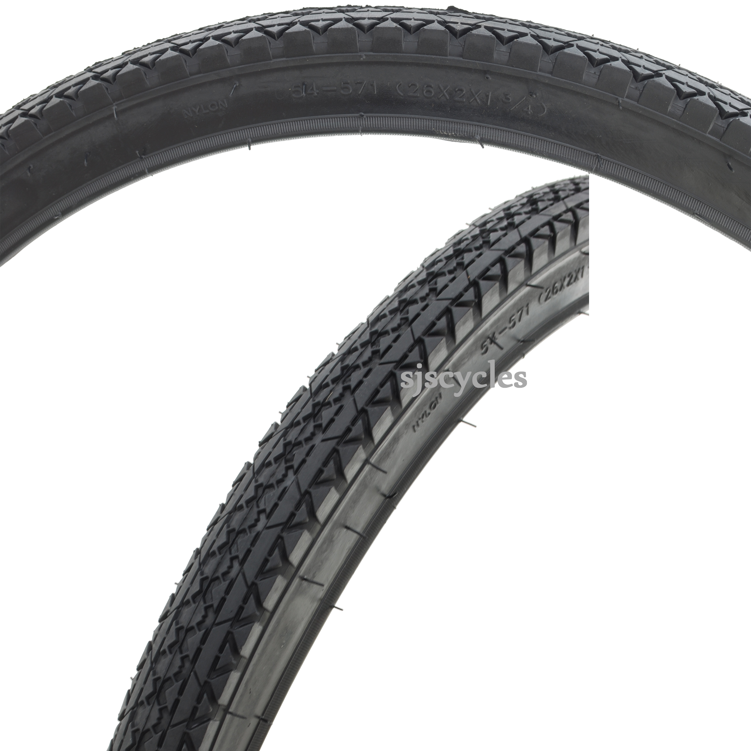 Journey Delivery Bike Tyre - 26 x 2 x 1 3/4 Inch , 54-571 | Tyres ...