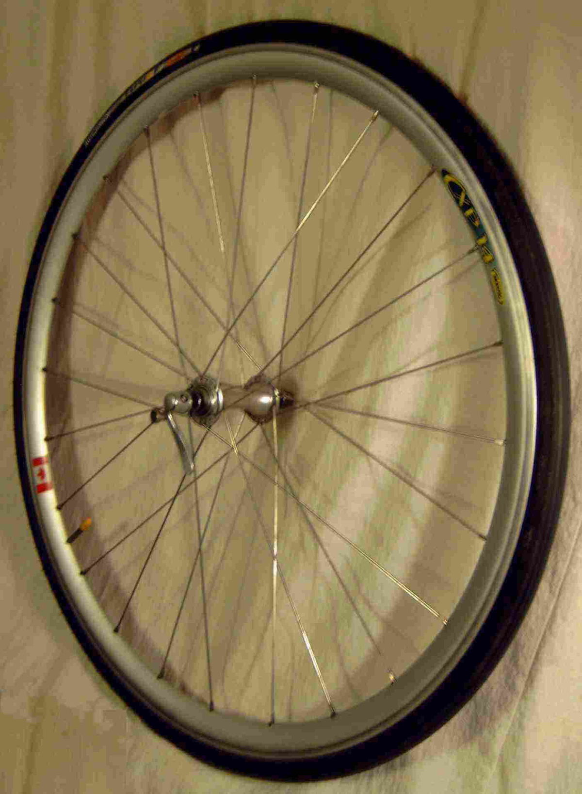 Bicycle wheel photo