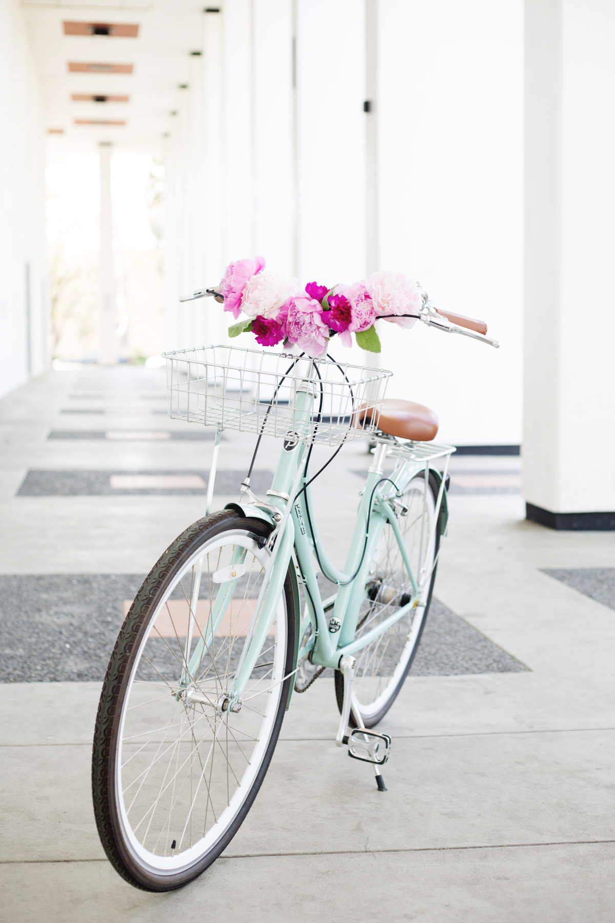 DIY Floral Bicycle Handlebars | Lovely Indeed
