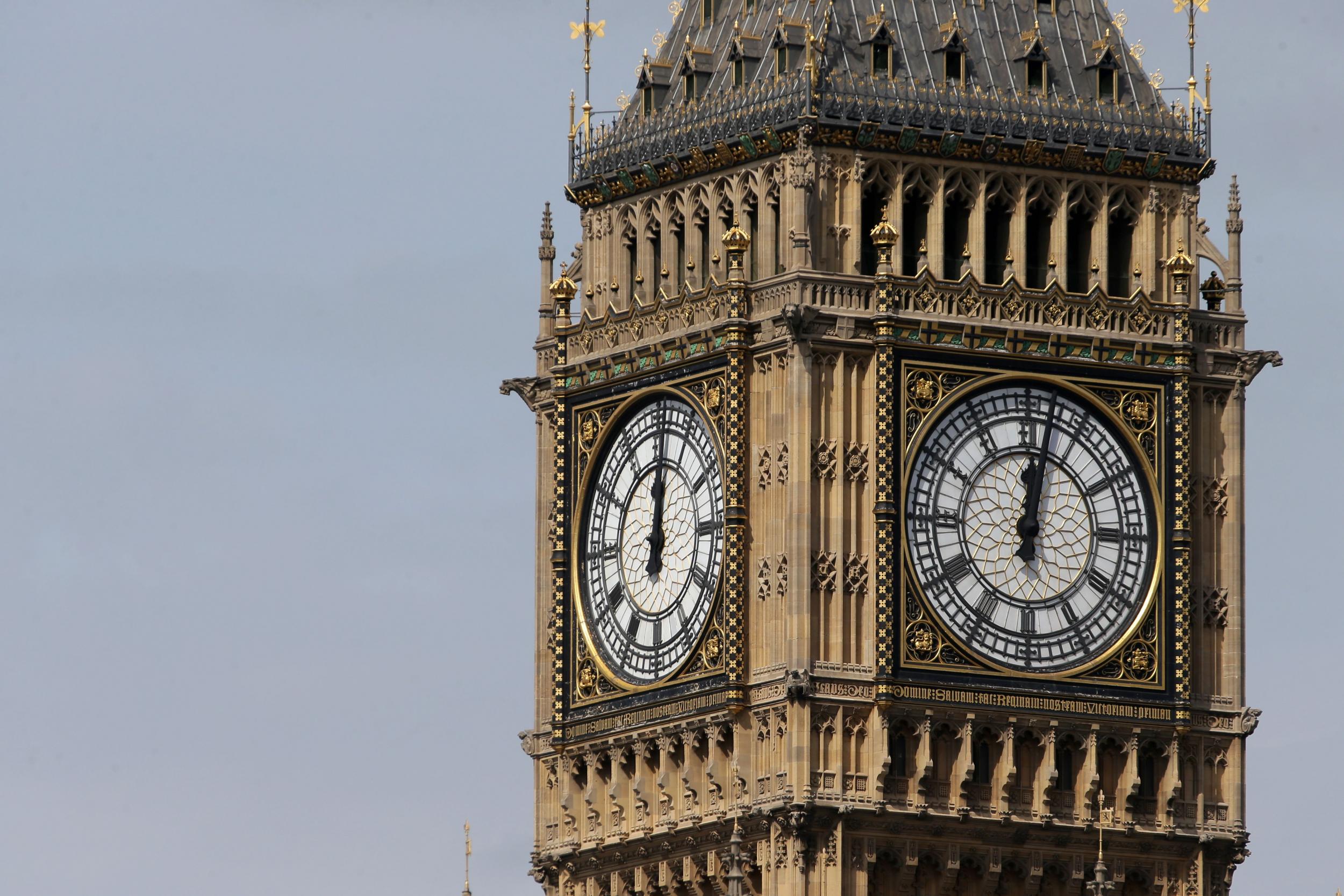 Big Ben sounds its regular midday bongs for last time in four years ...