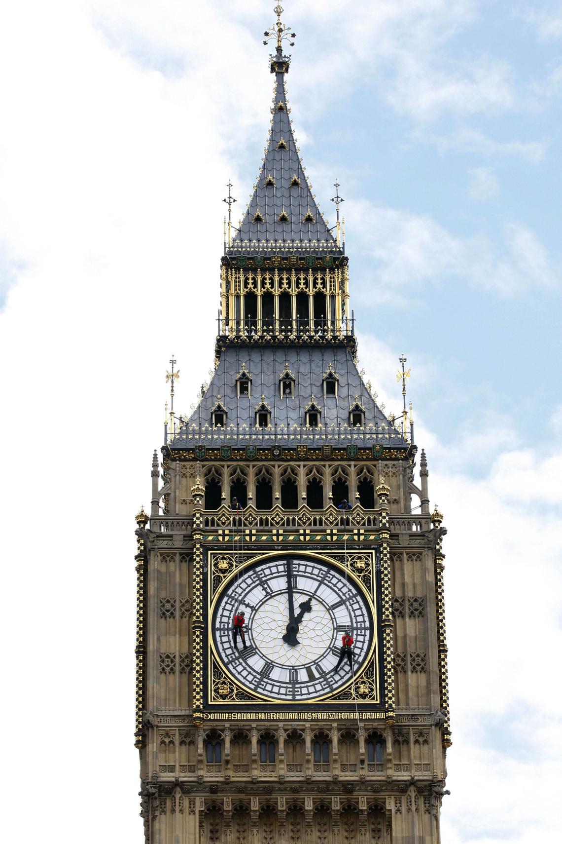 Just a few more bongs for Big Ben before London bell is silenced for ...