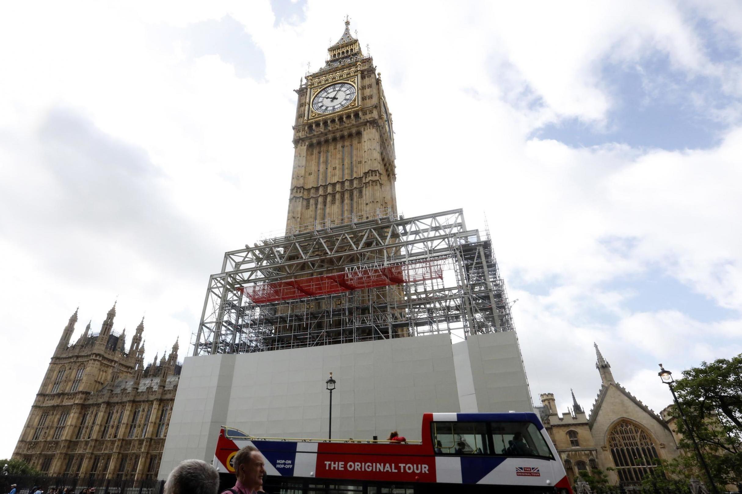 Watch Big Ben sound its 'bongs' for the last time in four years ...