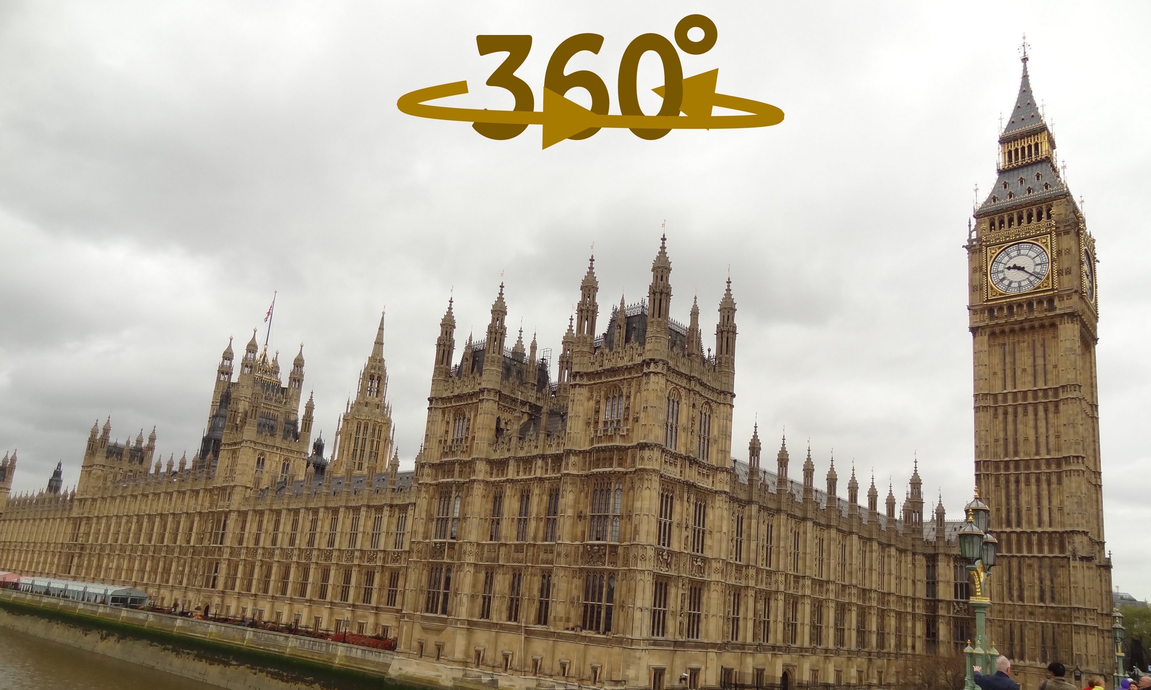 360°/ VR Video What to see in London - Big Ben at the house of ...