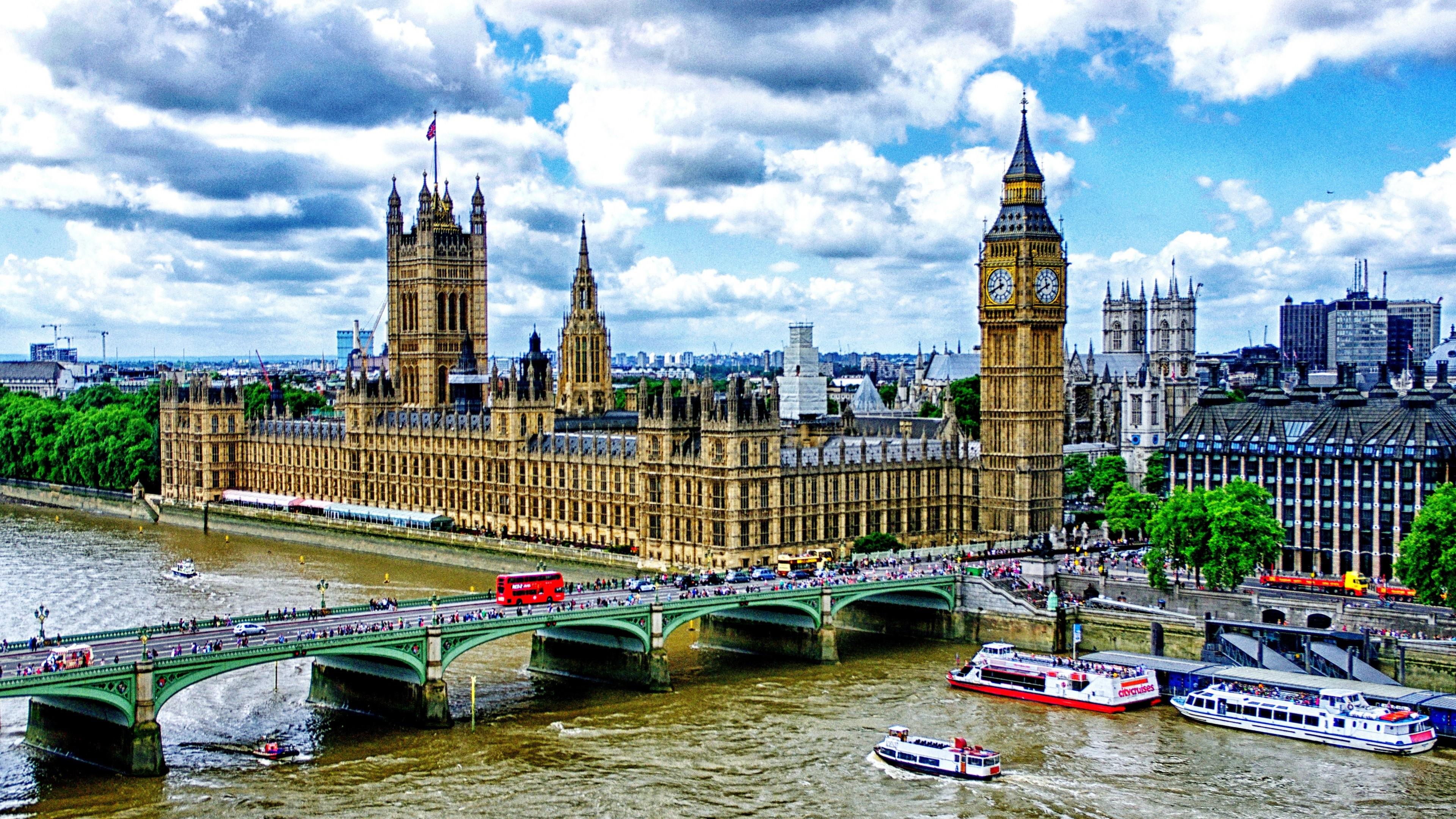 Westminster Bridge And Big Ben - London Wallpaper | Wallpaper Studio ...