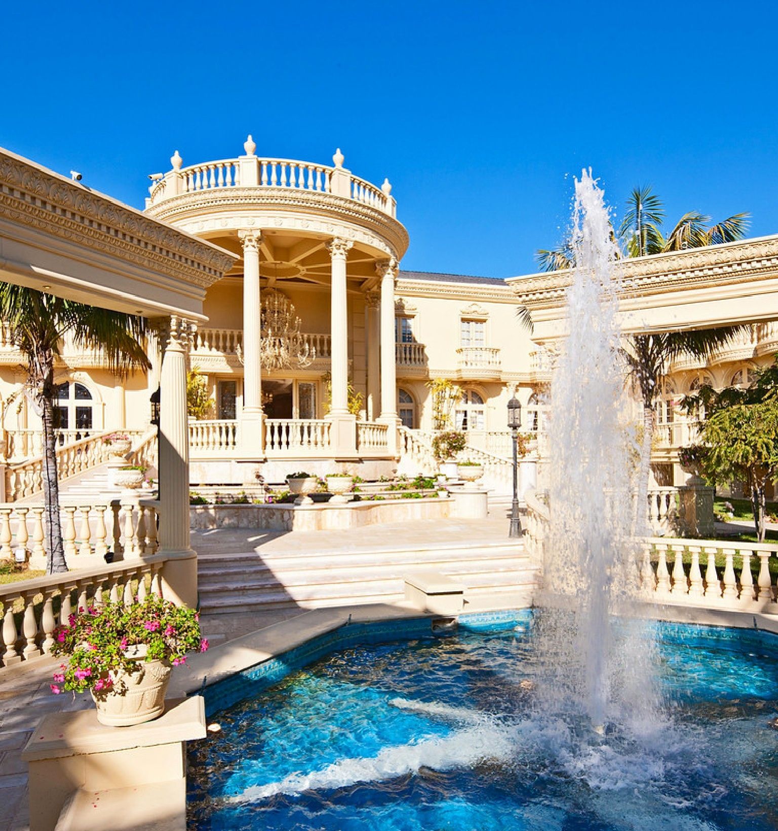 Eye-Searingly Opulent Bel Air Estate Returns Asking $26.9M | Beverly ...