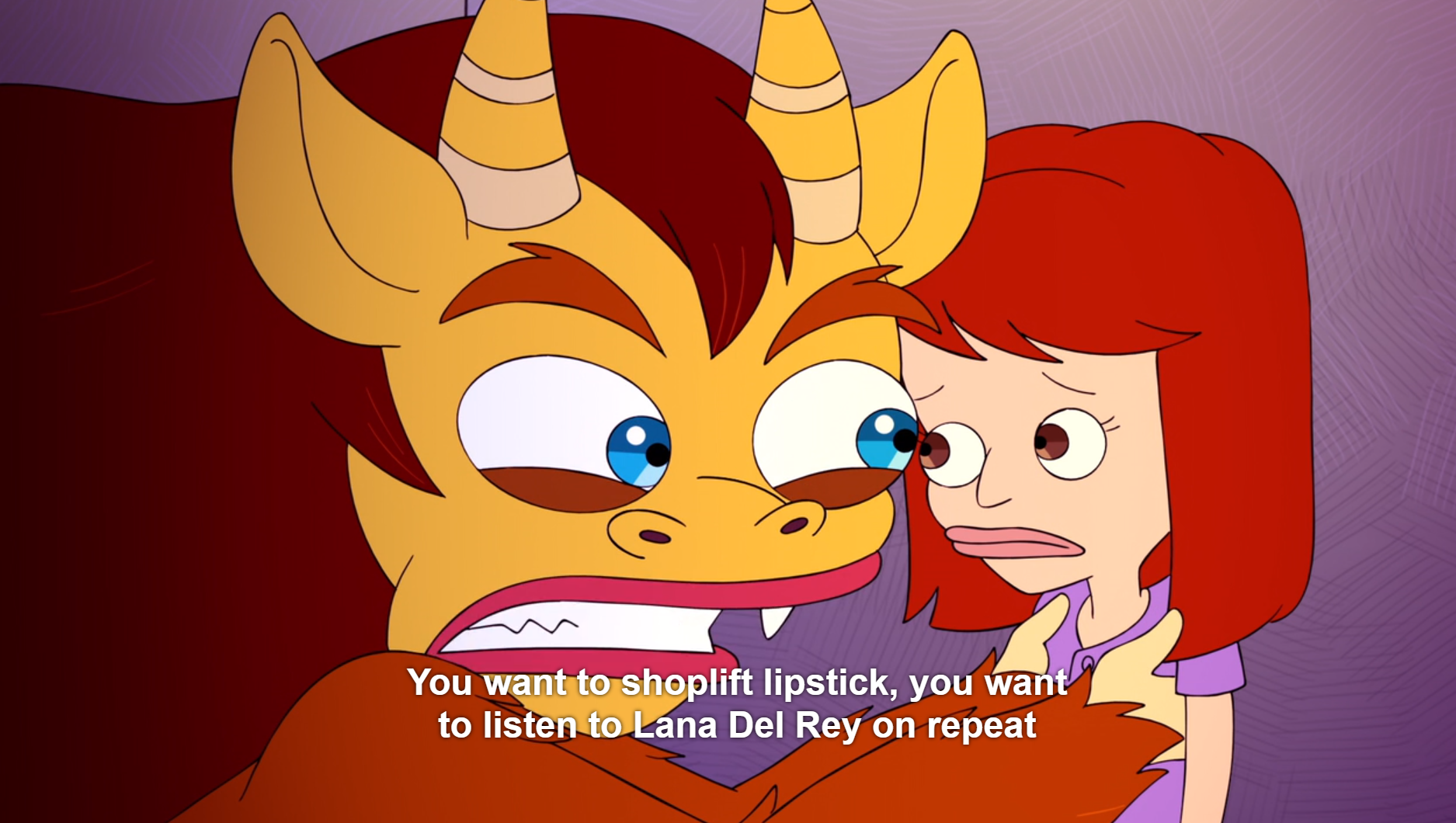 Any of you guys watch Big Mouth on Netflix? : lanadelrey