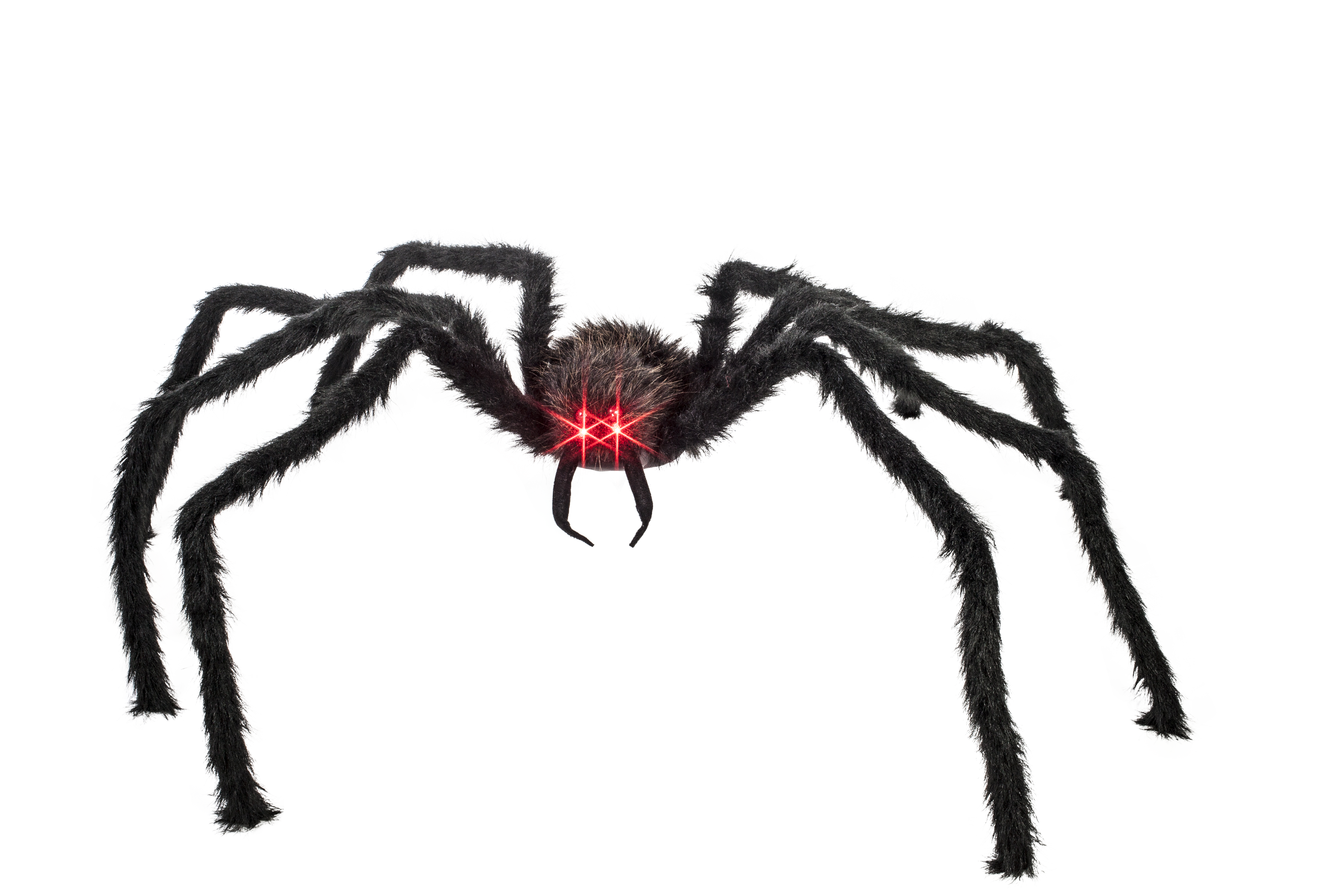 Giant Spider with lighted red eyes (Case of 3) M0006