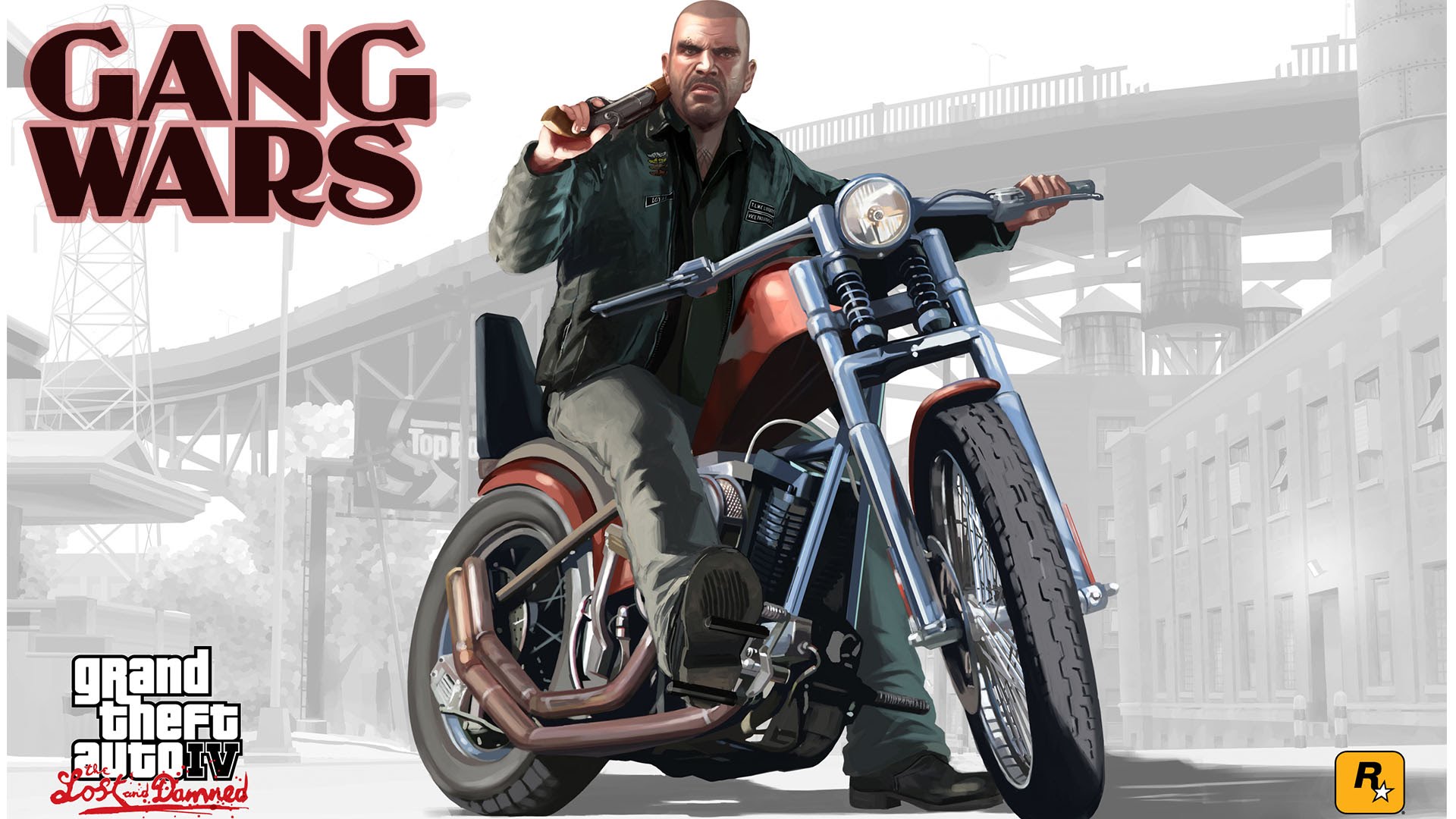 GTA IV The Lost and Damned Biker Gang WARS Gameplay(GTA 5 ONLINE DLC ...