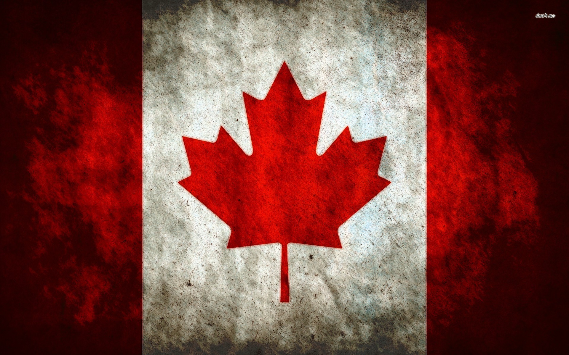 Grunge Canada flag wallpaper - Digital Art wallpapers - #15594