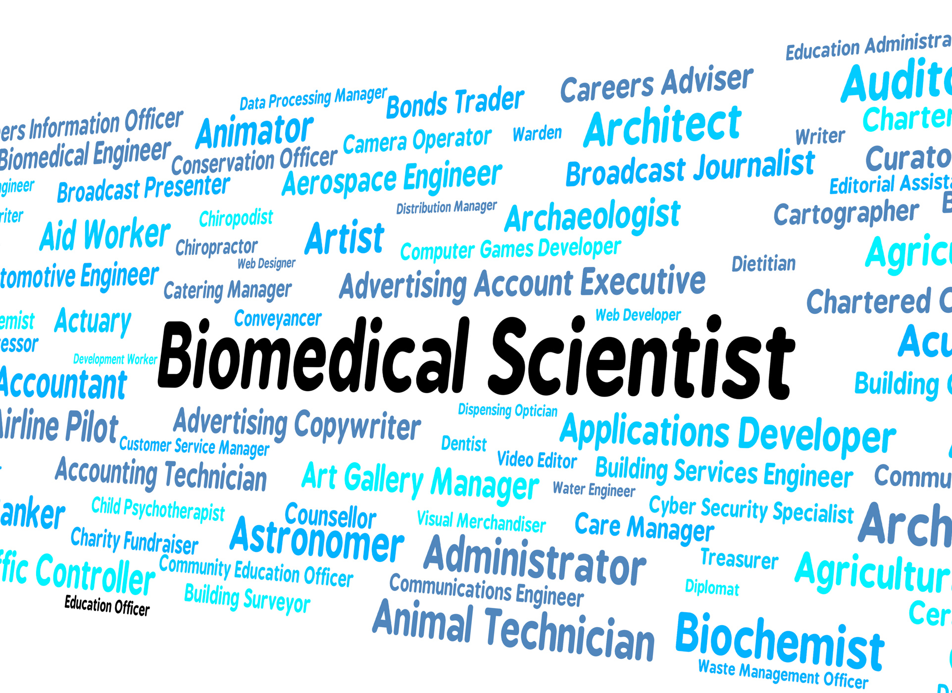 Biomedical Scientist Means Science Employment And Words, Biomedical, Researcher, Words, Word, HQ Photo