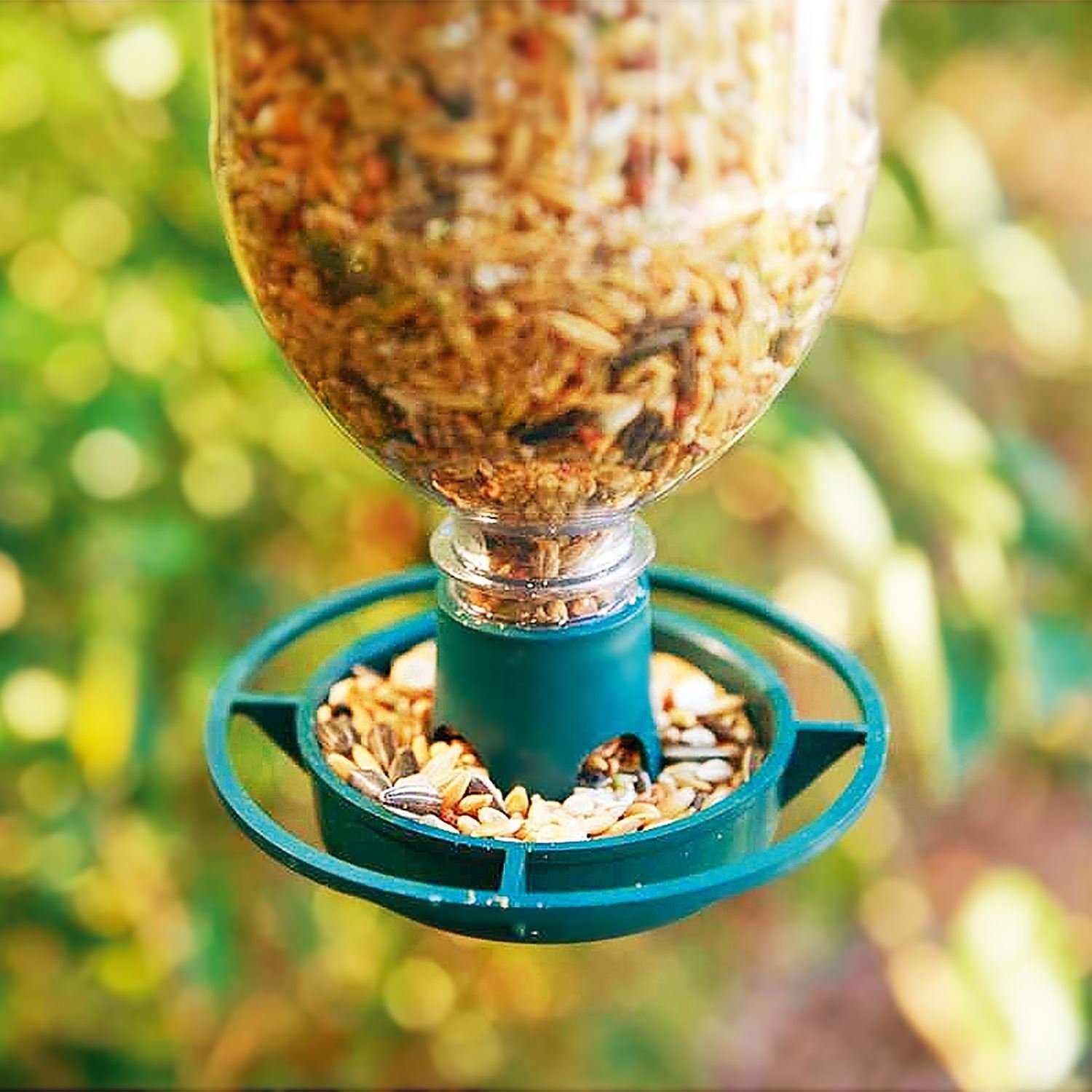 NEAT IDEAS Bottle Top Feeder Kit Birds Bird Feed Food Accessories ...