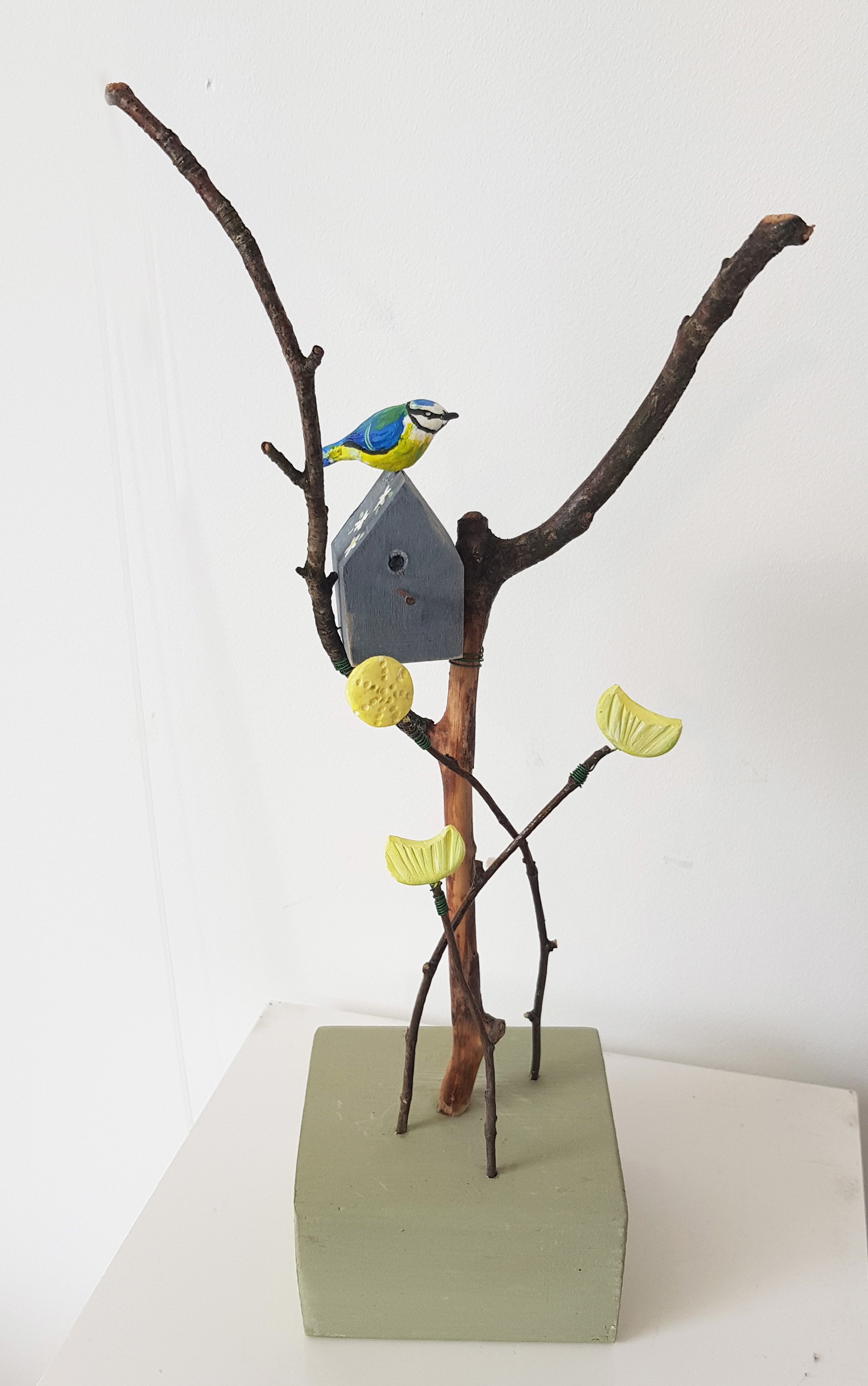 Bird Sculpture by Tracie Murchison S156TM4 - therobinsnestgallery