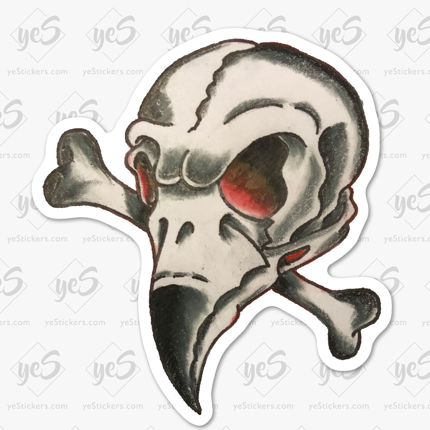 Bird Skull – yeStickers.com