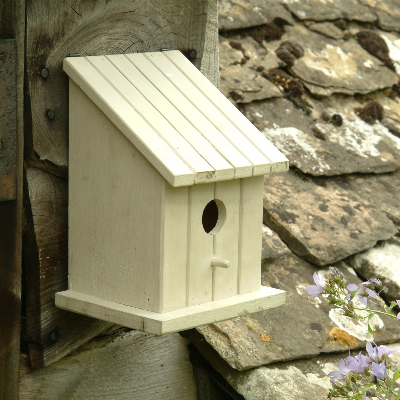 Solid wood bird house | Bliss and Bloom Ltd