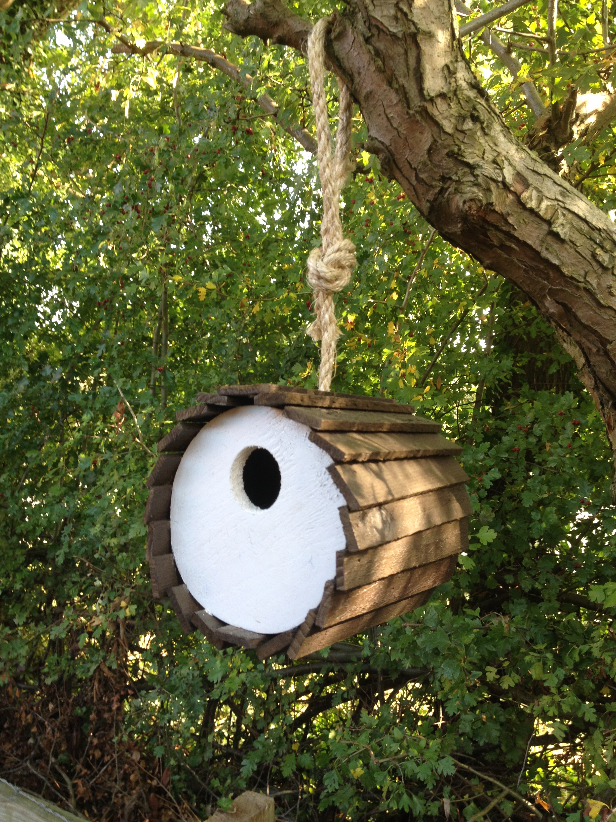 Fen House Bird Box (With String) | The Groovy Garden Company
