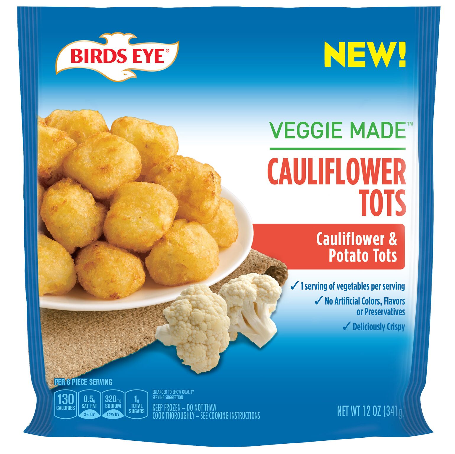Birds Eye Veggie Made™ Cauliflower Tots | Birdseye