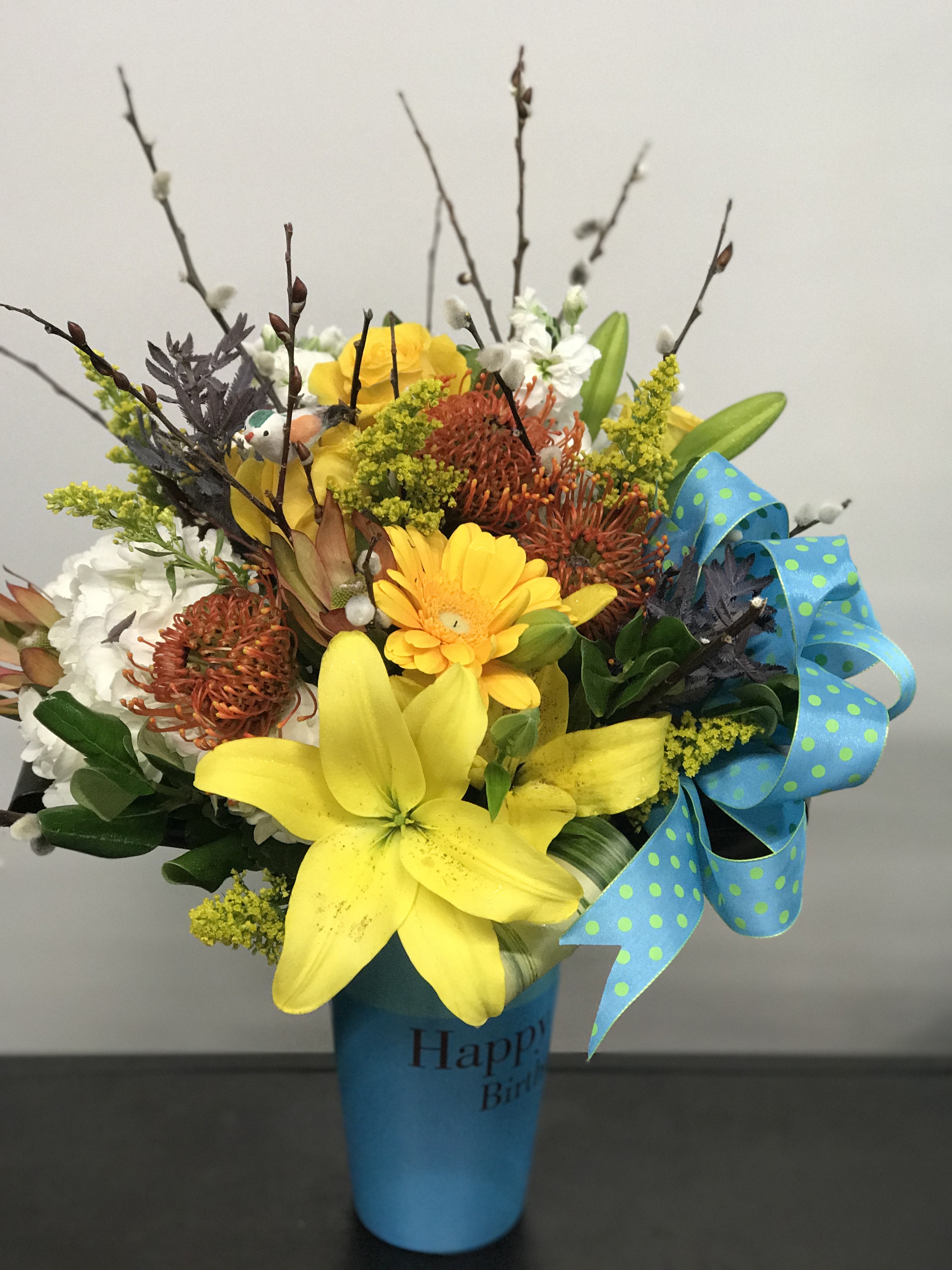 Birthday Bouquet in Dorchester, MA | Trang's Flower Shop