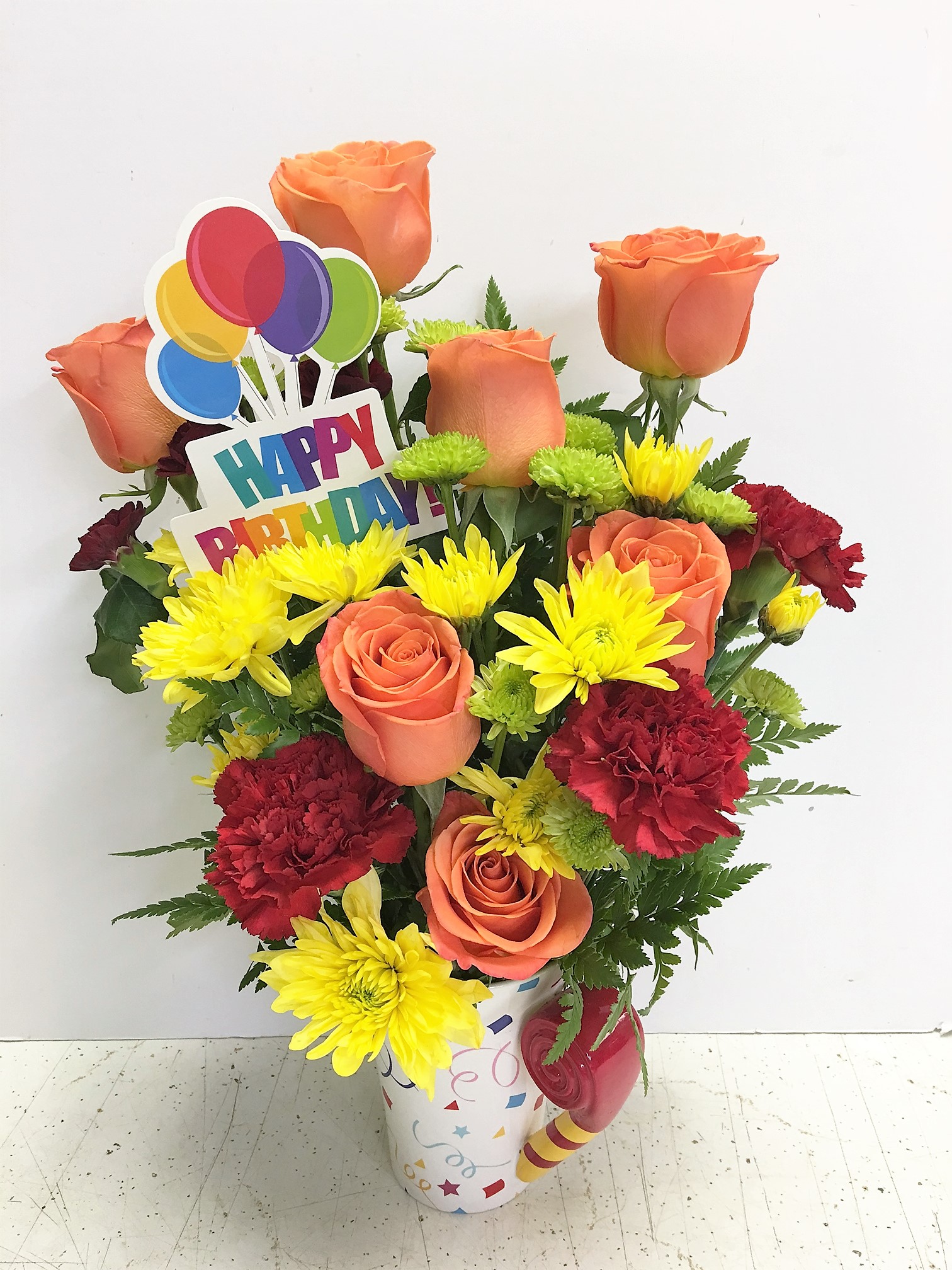 Happy Birthday's Fun | $75-$99.99, Birthday: Bouquets | Flowers for ...