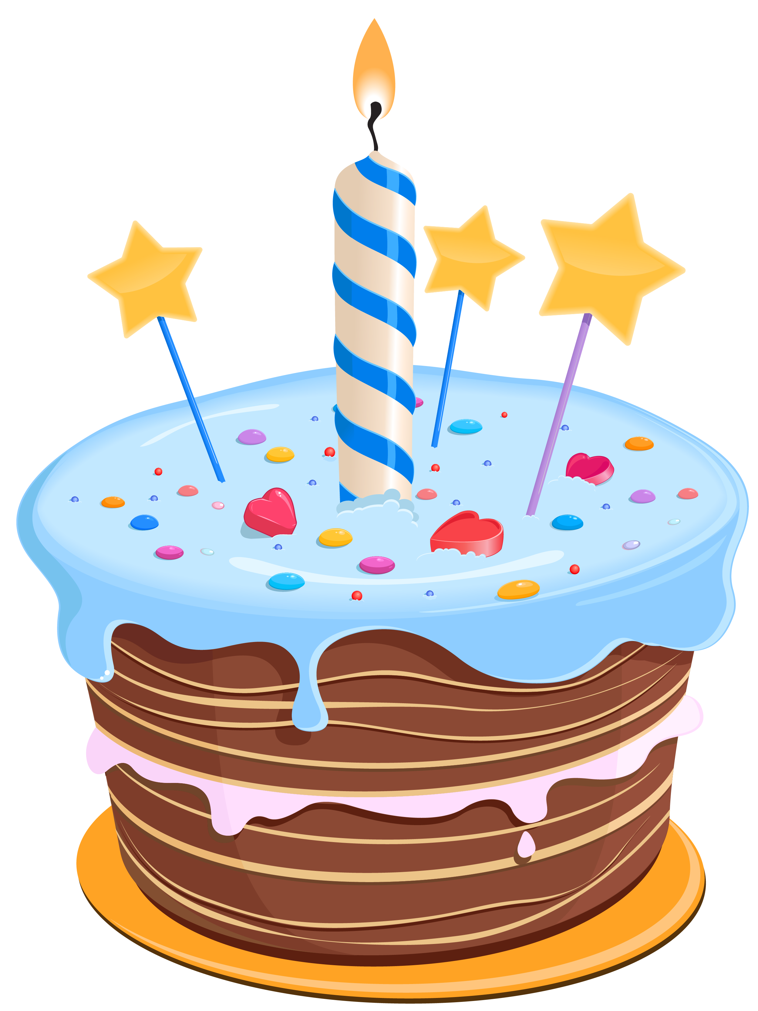 Set these cute birthday cake clipart as desktop profile in your PC ...