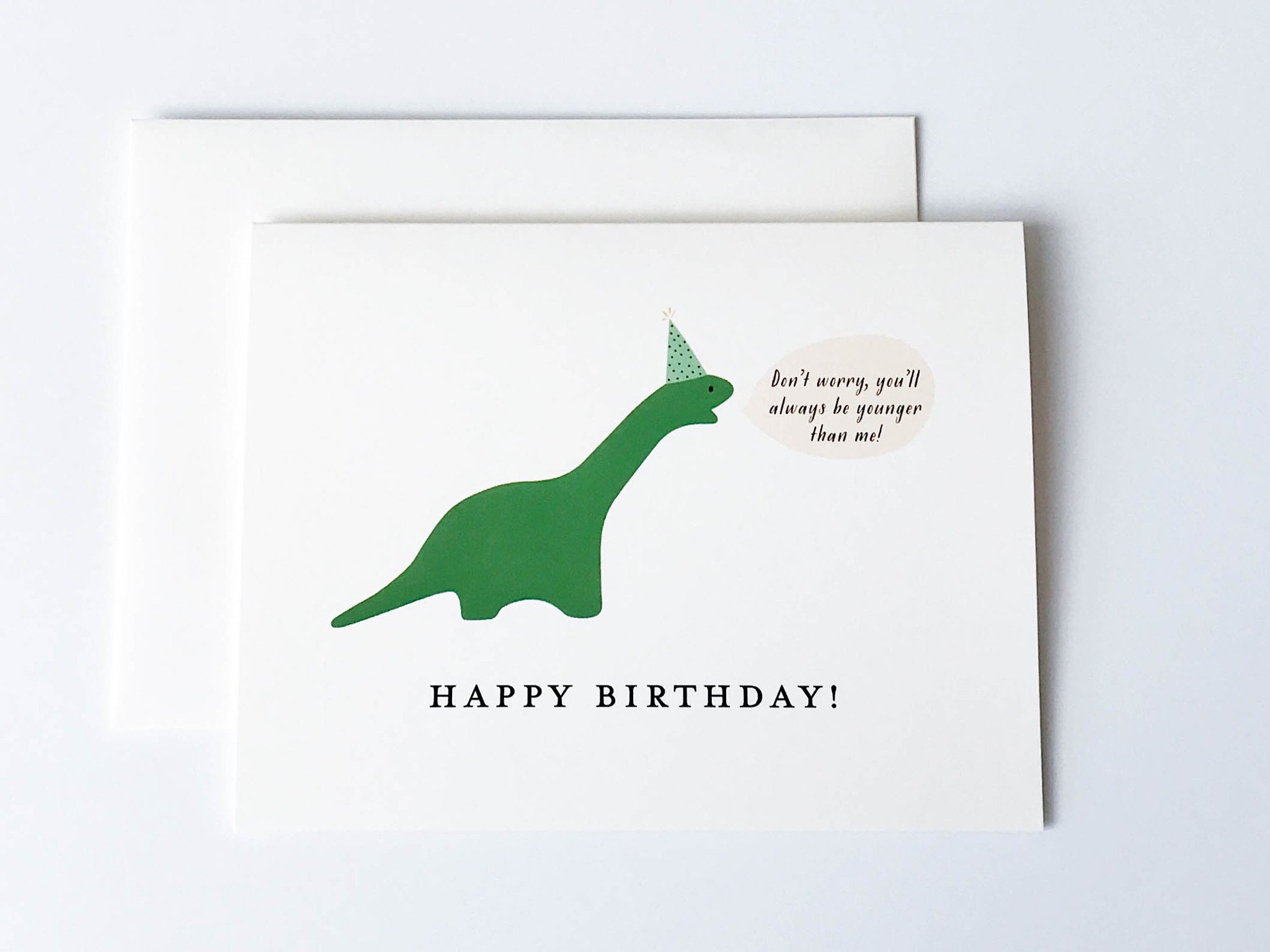 Dinosaur Birthday Card by Paula & Waffle