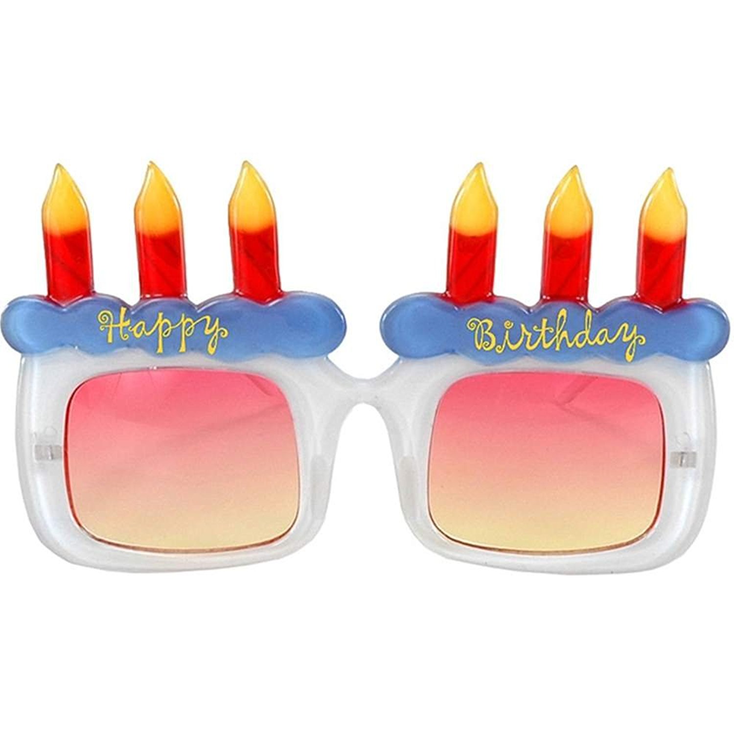Amazon.com: elope Happy Birthday Glasses Adult Accessory: Clothing