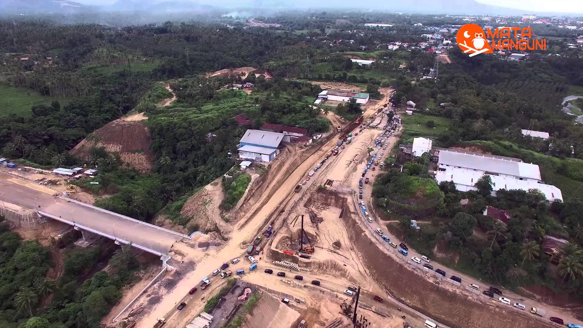 Manado - Bitung Ringroad Construction 2016 - YouTube