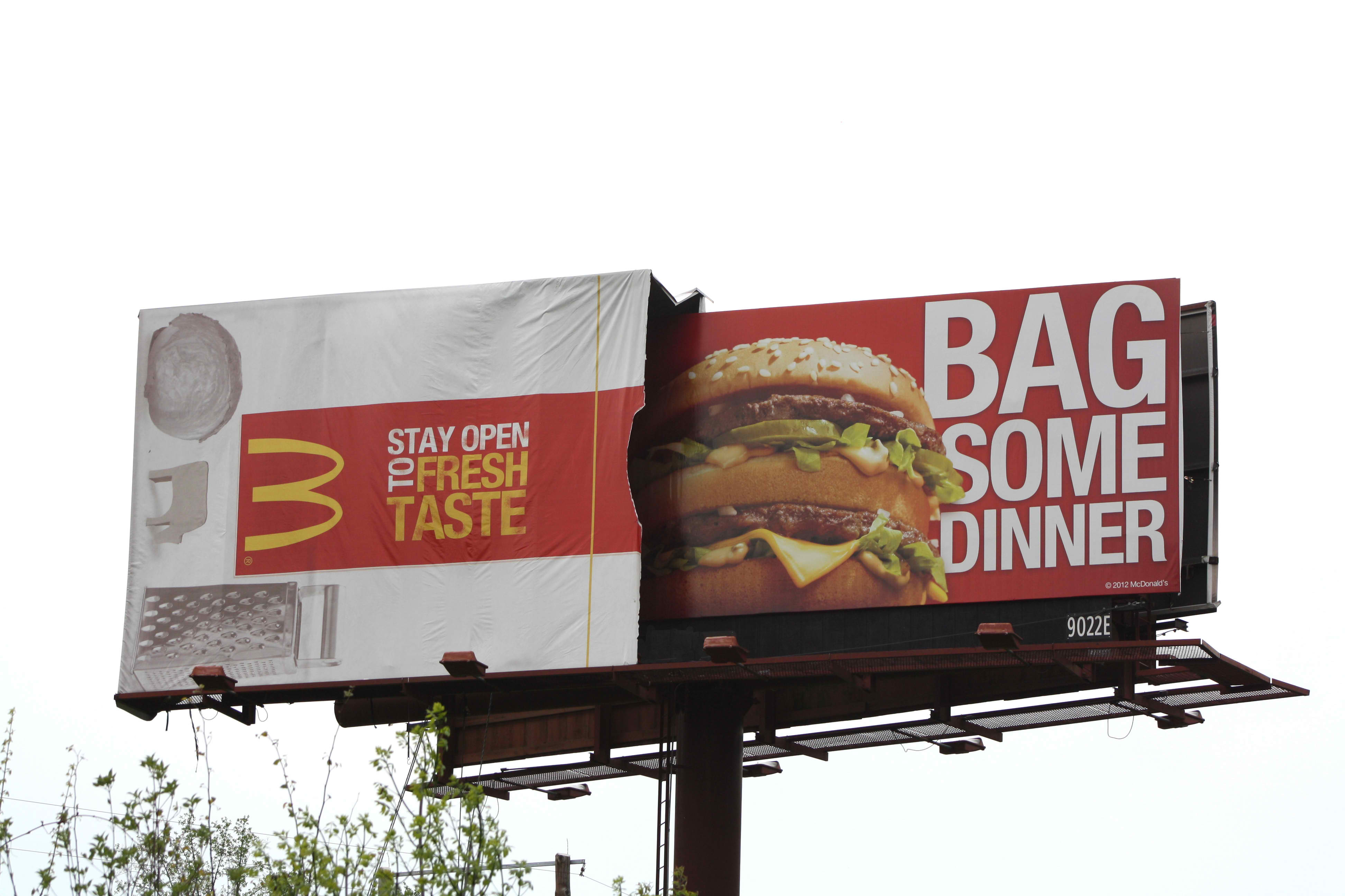 McDonald's Bag Some Dinner Billboard Ad #design #ad #billboard ...