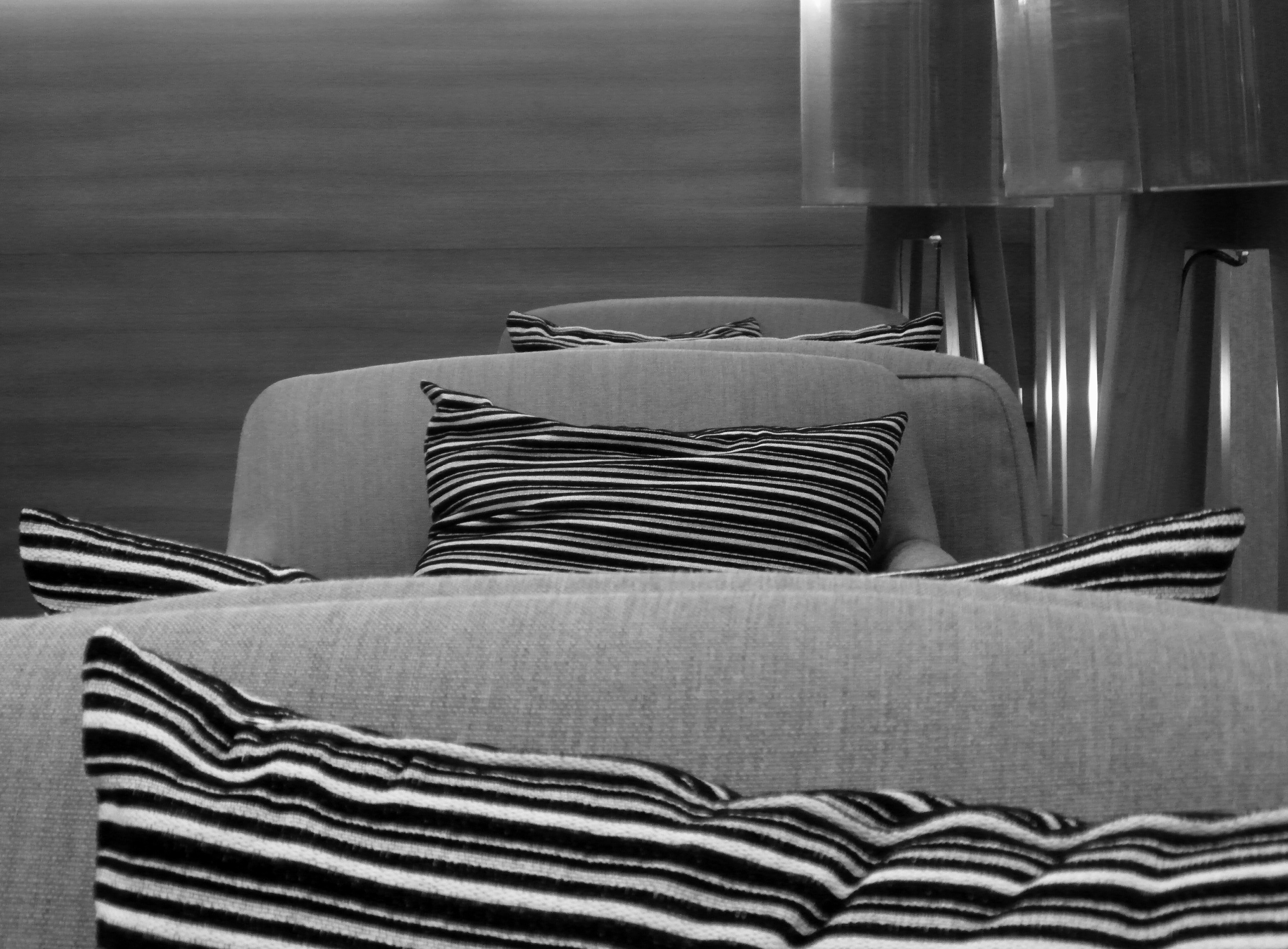 Black and White Interior, Armchair, Modern, Vases, Vase, HQ Photo